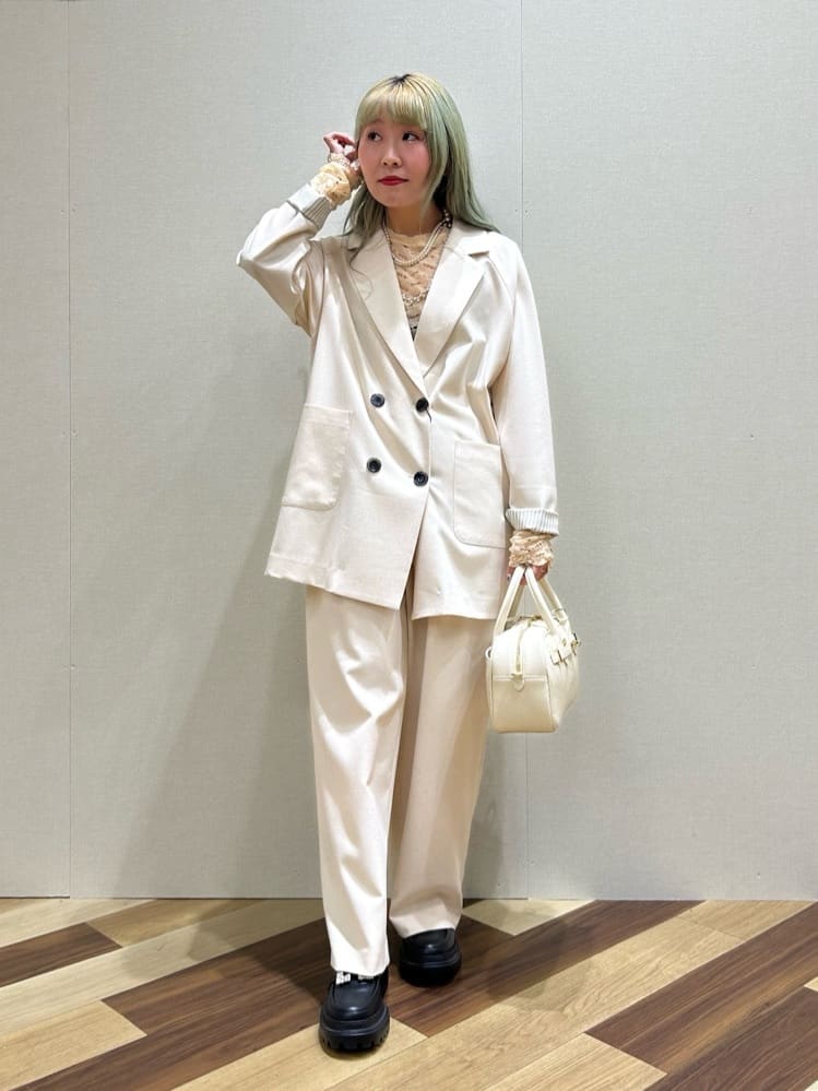 Vinのリネンミックステーラードジャケットを使ったコーディネートを紹介します。｜Rakuten Fashion(楽天ファッション／旧楽天ブランドアベニュー)5299332