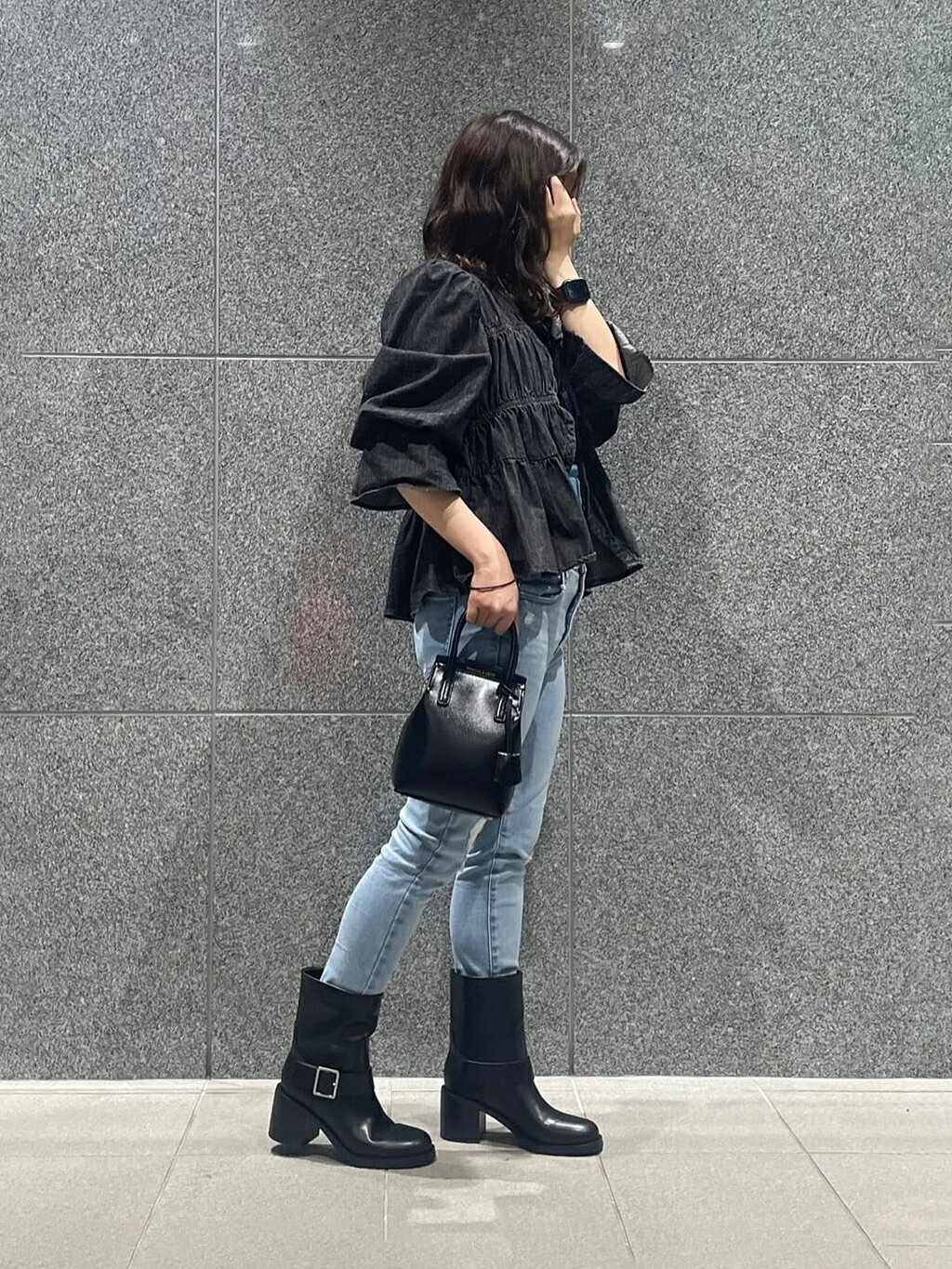 CHARLES & KEITH | Kailey カイリー サイドバックルアンクルブーツ