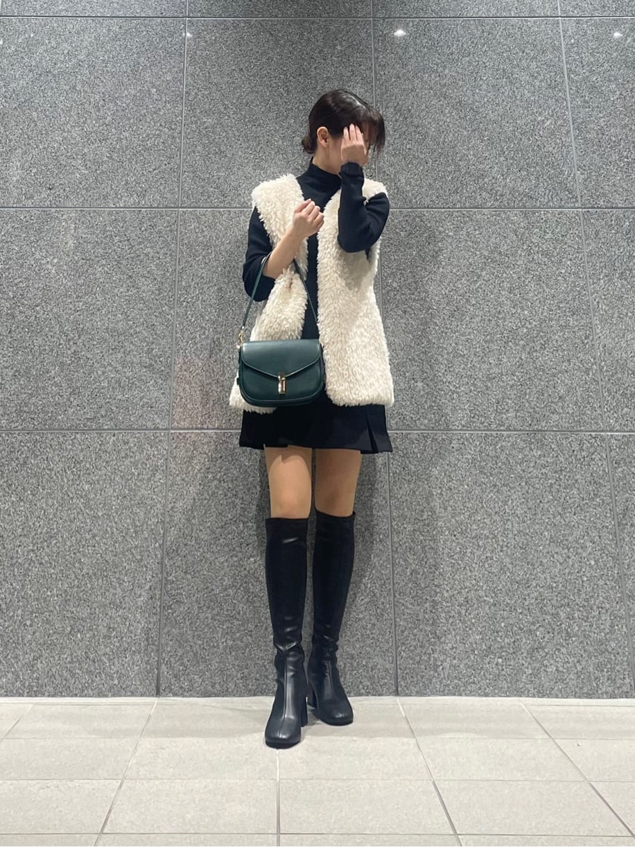 CHARLES & KEITH | ブロックヒール ロングブーツ | Rakuten Fashion