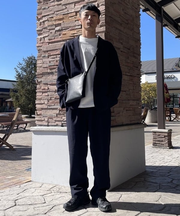 BEAMS HEARTの配色 ステッチ コンビ ロングスリーブ Tシャツを使ったコーディネートを紹介します。｜Rakuten Fashion(楽天ファッション／旧楽天ブランドアベニュー)5302397