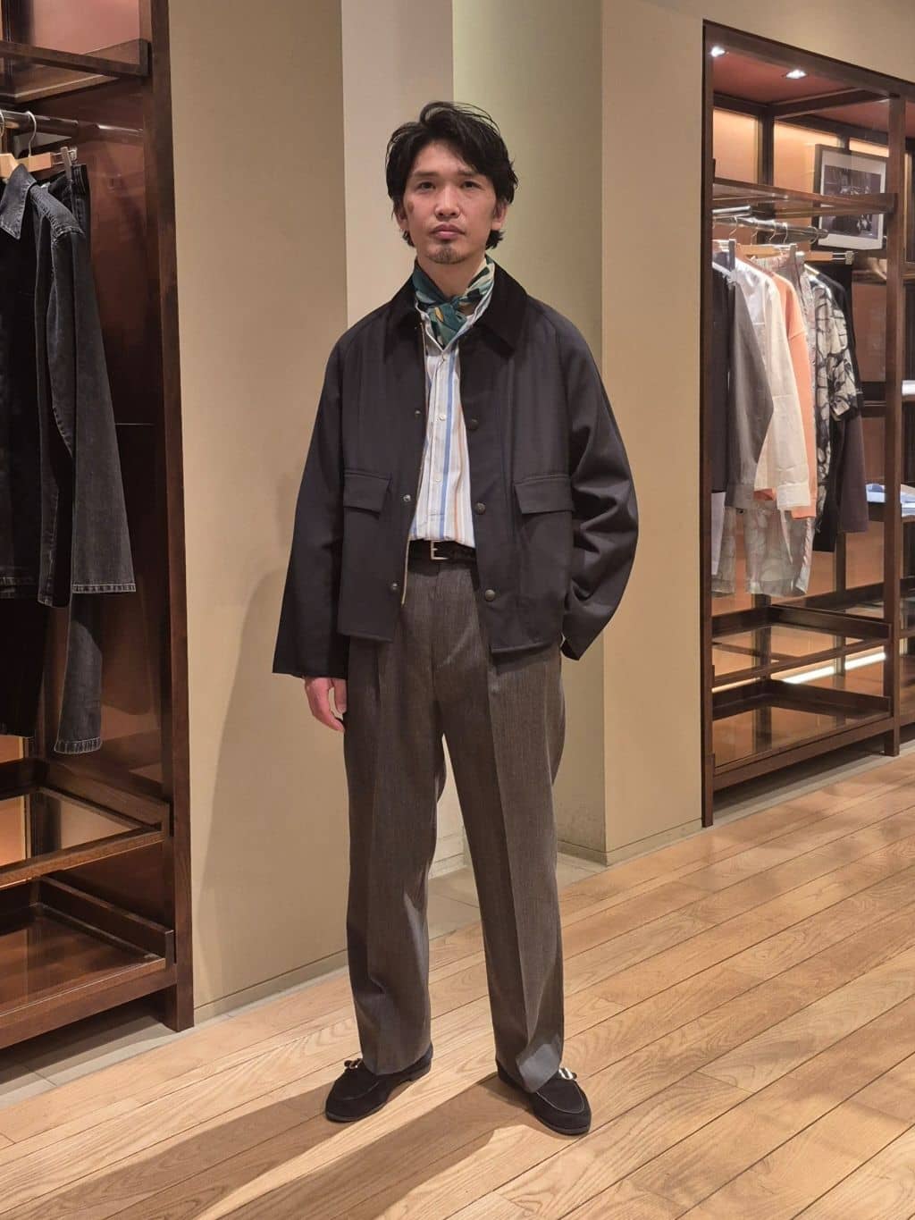 TOMORROWLAND | 【別注】Barbour Spey ウール ブルゾン | Rakuten