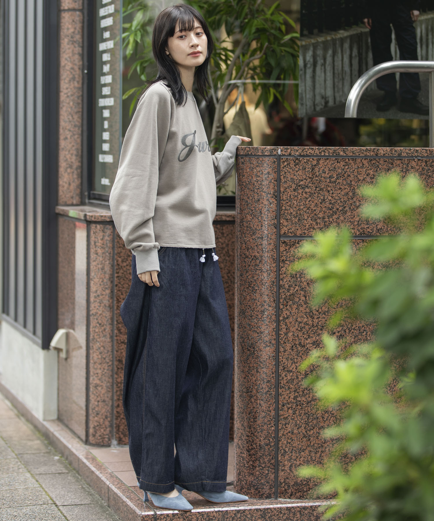 Munich | ドルマンスリーブロゴスウェット | Rakuten Fashion(楽天