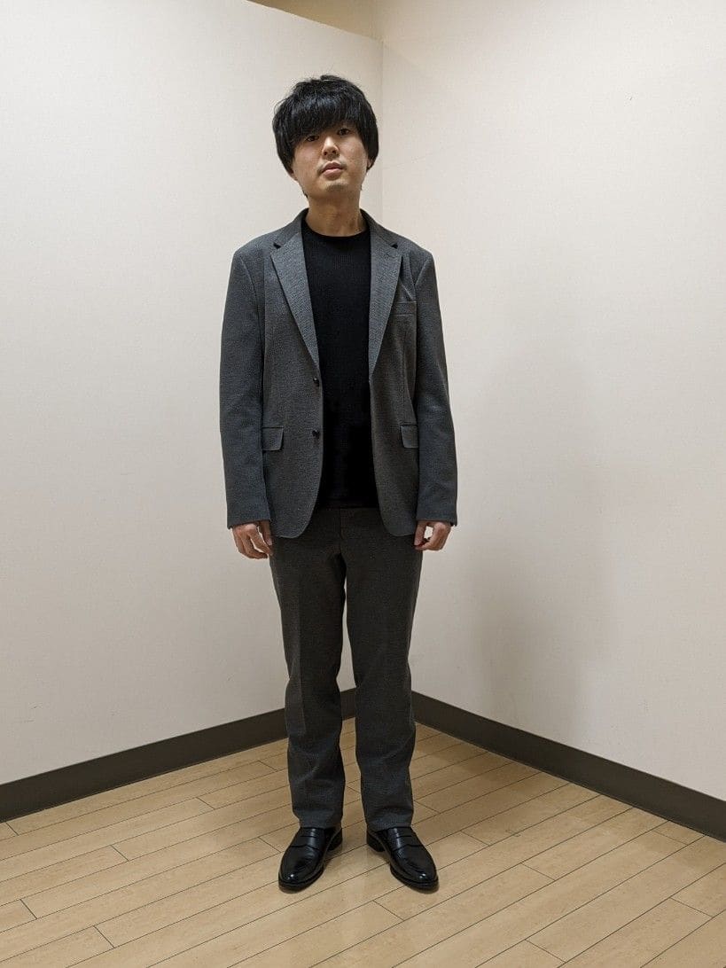 TAKEO KIKUCHIのメランジ ハニカム ストレッチ ジャケットを使ったコーディネートを紹介します。｜Rakuten Fashion(楽天ファッション／旧楽天ブランドアベニュー)5307618