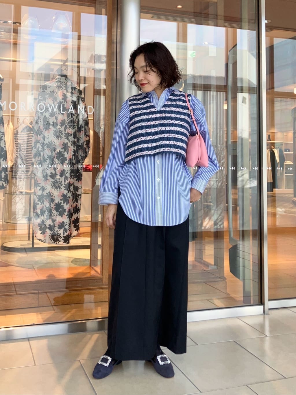 TOMORROWLAND | フルールボーダー フロンタブルジレ | Rakuten Fashion