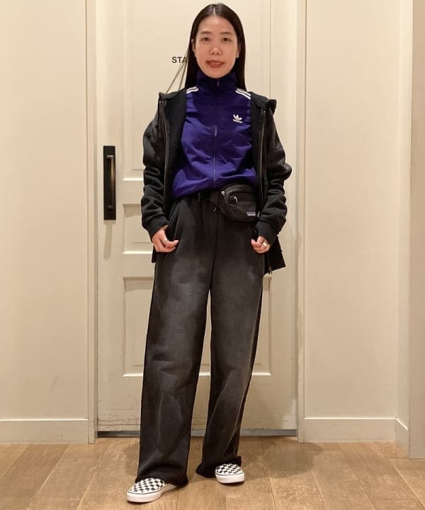BEAMS HEARTのGMS ワイドストレート  コットンウラケ パンツを使ったコーディネートを紹介します。｜Rakuten Fashion(楽天ファッション／旧楽天ブランドアベニュー)5310627