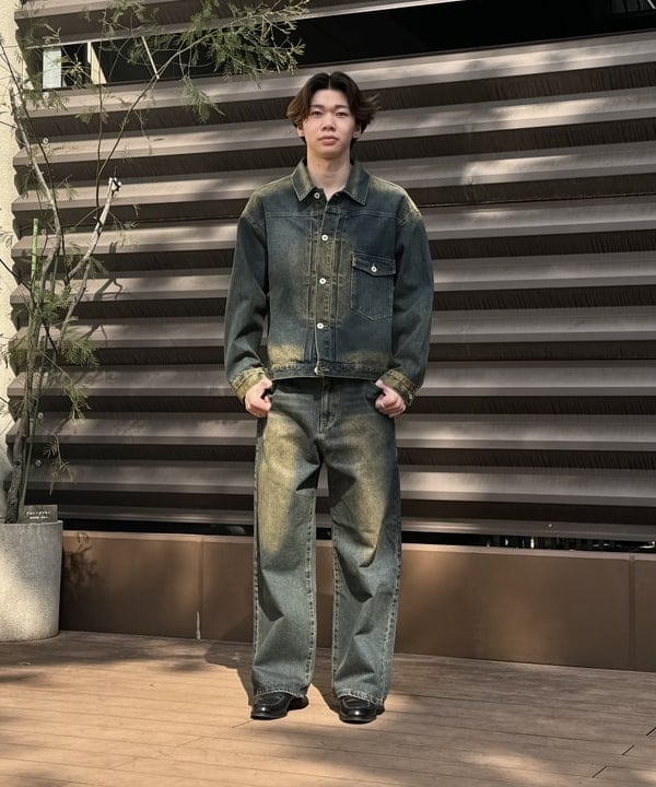 BEAMS HEARTのブラスト デニム ジャケットを使ったコーディネートを紹介します。｜Rakuten Fashion(楽天ファッション／旧楽天ブランドアベニュー)5310635