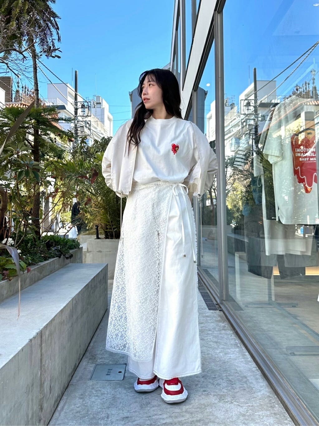LOVELESSのボリュームMA-1を使ったコーディネートを紹介します。｜Rakuten Fashion(楽天ファッション／旧楽天ブランドアベニュー)5311805