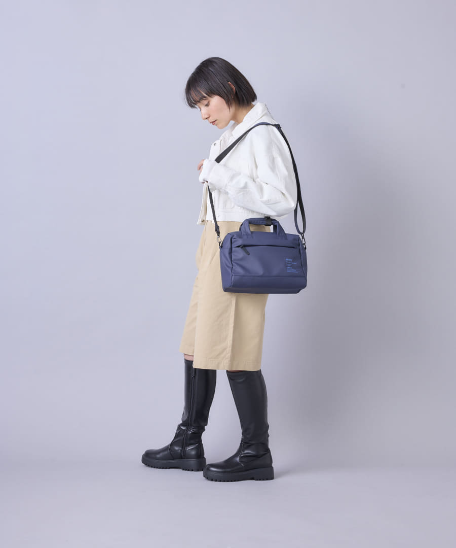 anello | 【耐水/止水ファスナー/2WAY】NIMBUS 2WAY ミニボストン