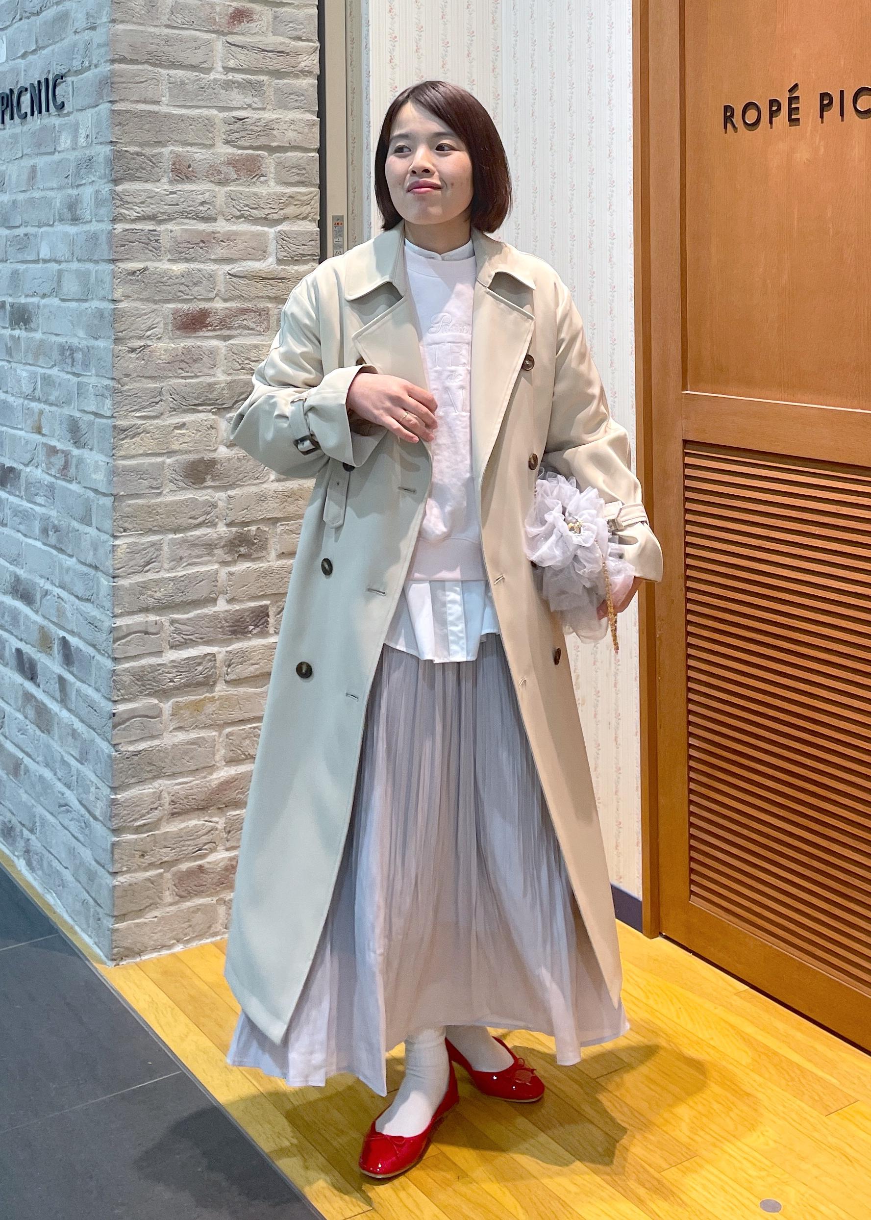 ROPE' PICNICの撥水加工・花粉ガード/トレンチコートを使ったコーディネートを紹介します。｜Rakuten Fashion(楽天ファッション／旧楽天ブランドアベニュー)5334617