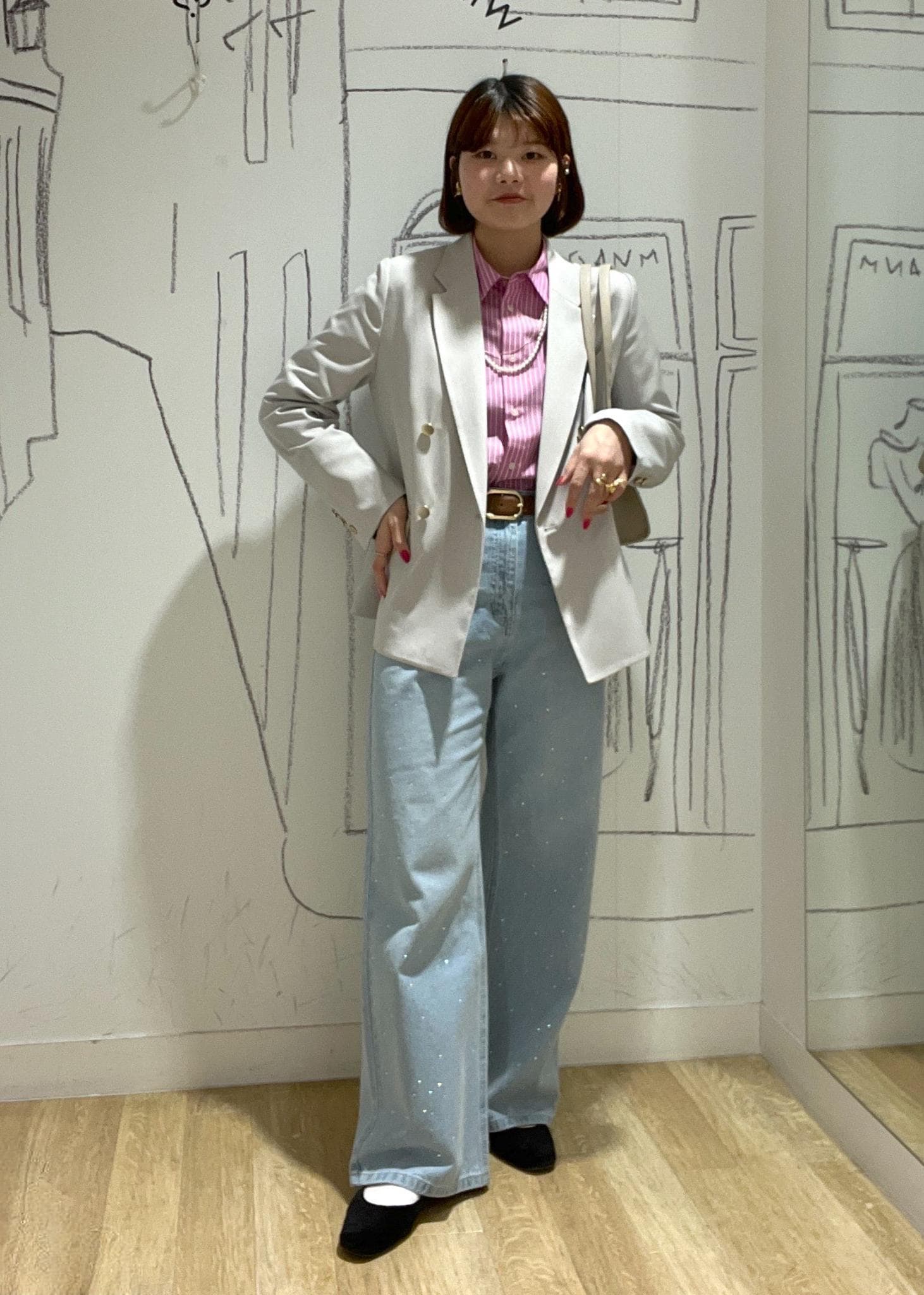 ROPE' PICNICの花粉ガード・防シワ/レギュラーシャツを使ったコーディネートを紹介します。｜Rakuten Fashion(楽天ファッション／旧楽天ブランドアベニュー)5334807