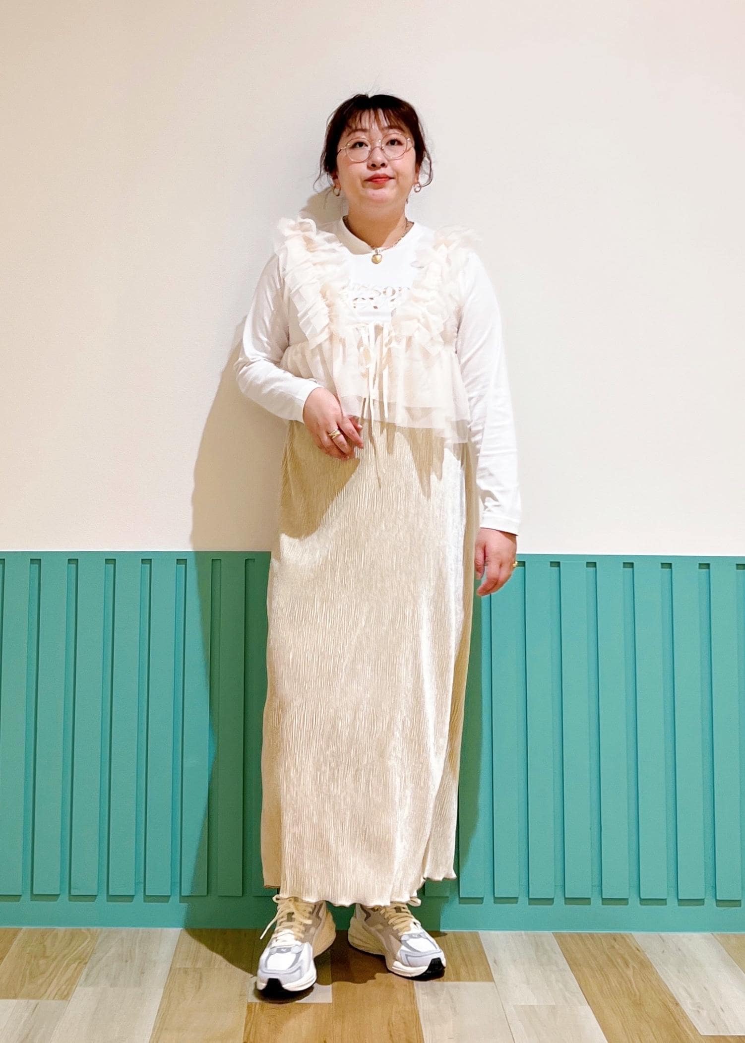 ROPE' PICNICのRENUアソートロングTシャツを使ったコーディネートを紹介します。｜Rakuten Fashion(楽天ファッション／旧楽天ブランドアベニュー)5334873