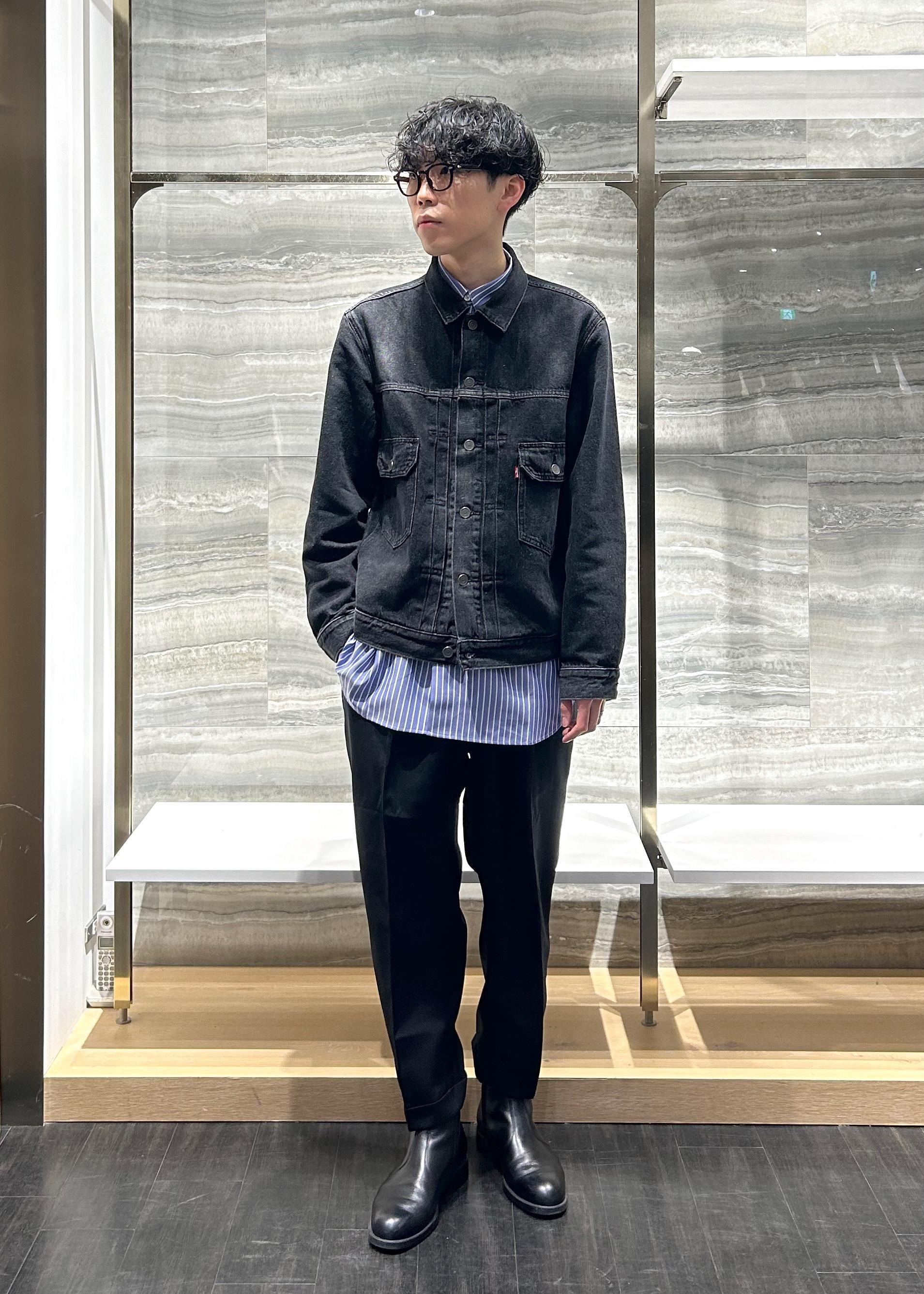 ADAM ET ROPE' | 【Levi's(R)| BIOTOP】 TYPE 2 TRUCKER BLK EX
