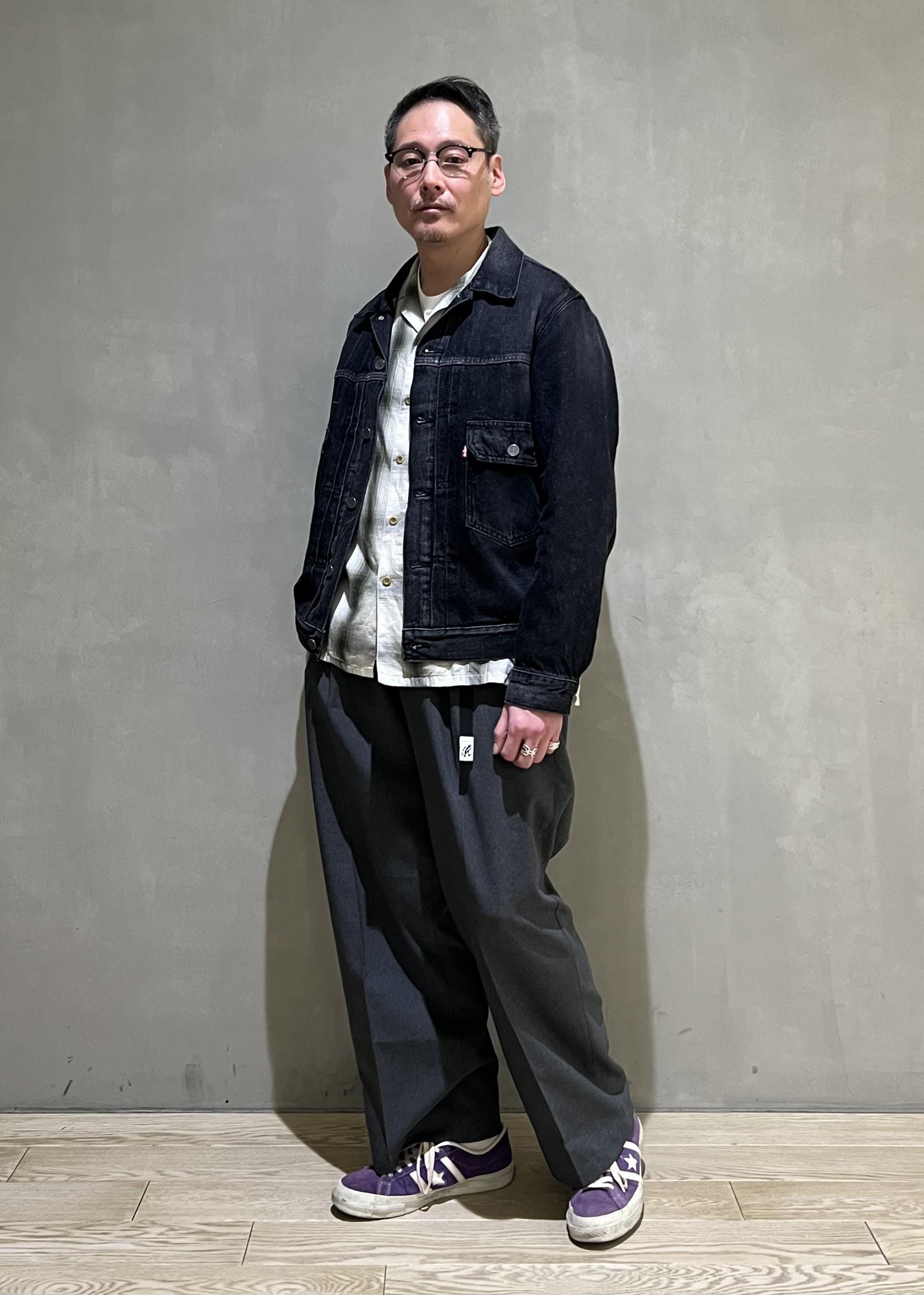 ADAM ET ROPE' | 【Levi's(R)| BIOTOP】 TYPE 2 TRUCKER BLK EX