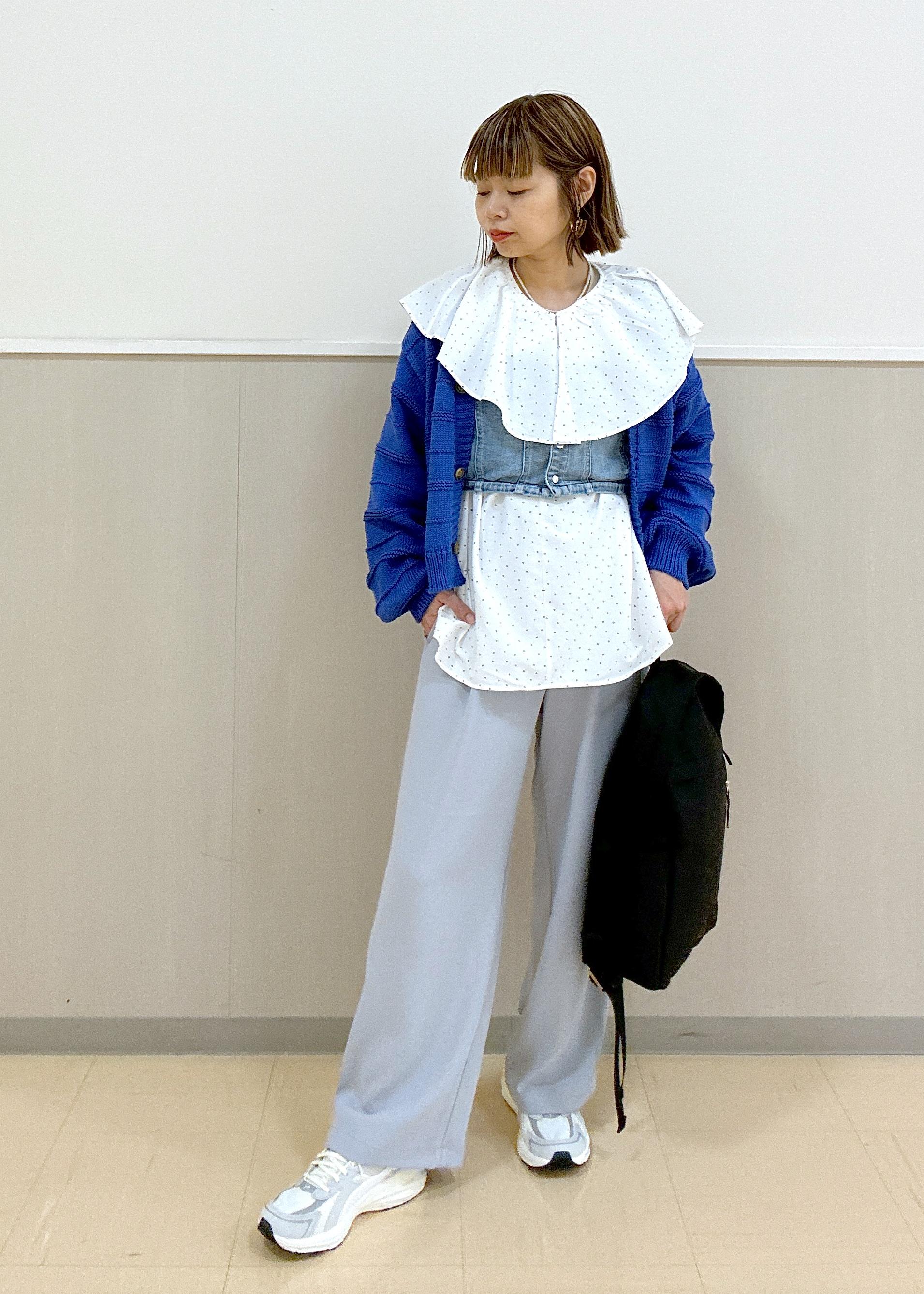 ROPE' PICNICの【3サイズ展開】ステファニージョガーイージーワイドパンツを使ったコーディネートを紹介します。｜Rakuten Fashion(楽天ファッション／旧楽天ブランドアベニュー)5368891