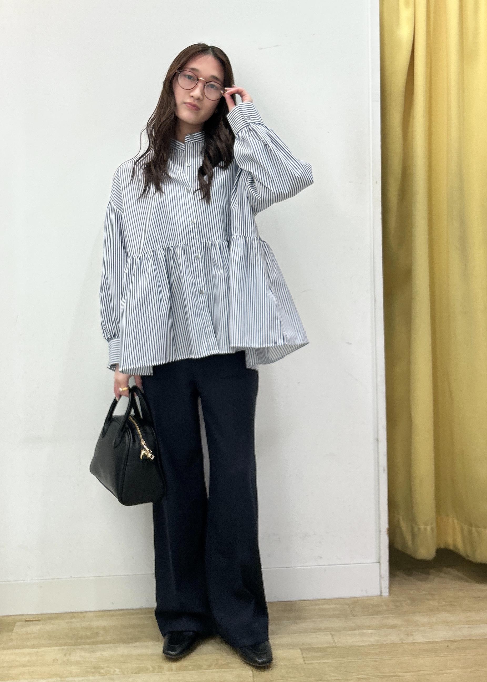 ROPE' PICNICの【花粉ガード・防シワ】ギャザーシャツブラウスを使ったコーディネートを紹介します。｜Rakuten Fashion(楽天ファッション／旧楽天ブランドアベニュー)5368900