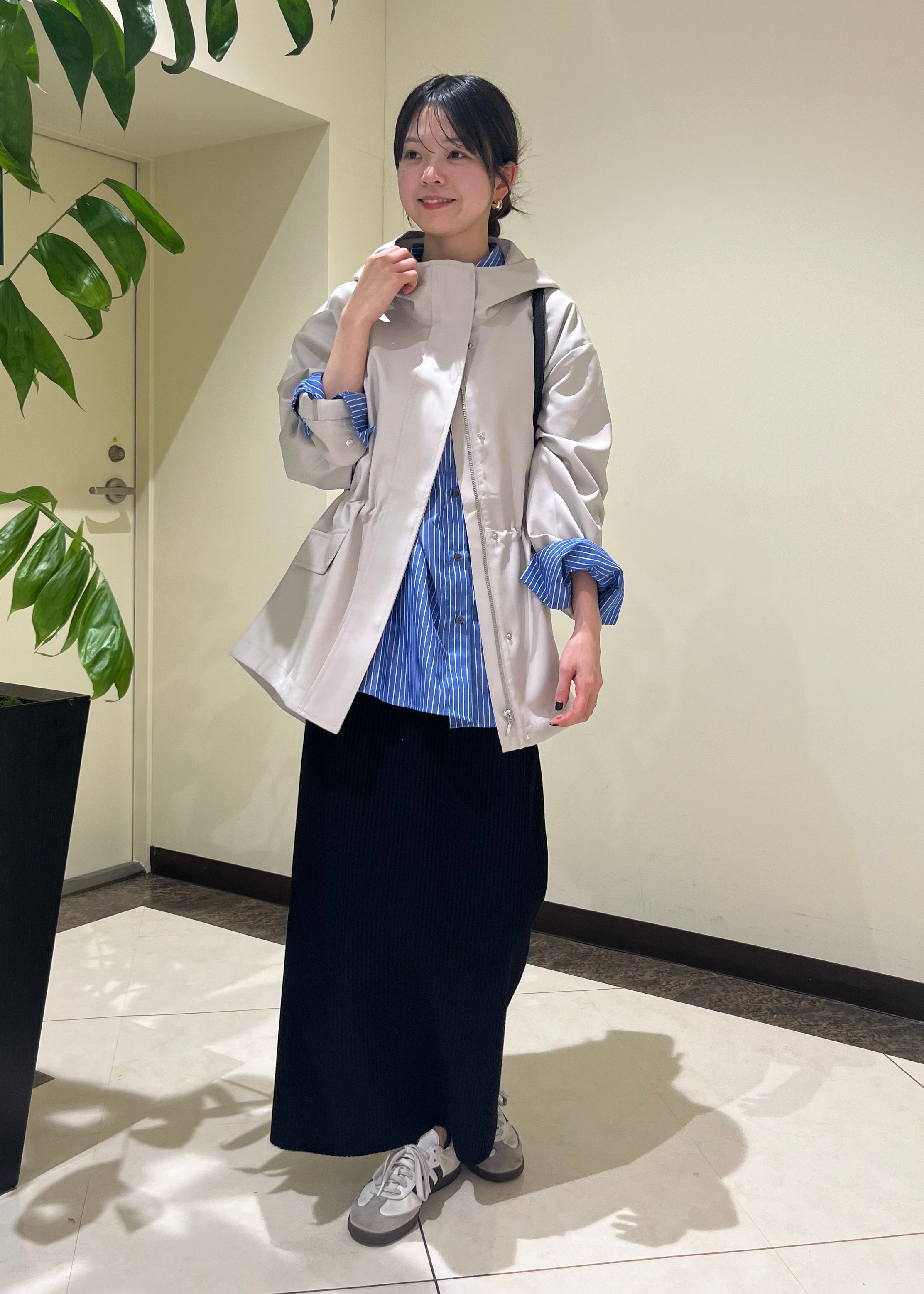 ROPE' PICNICの【花粉ガード・撥水加工】ミドル丈マウンテンパーカ スプリングコートを使ったコーディネートを紹介します。｜Rakuten Fashion(楽天ファッション／旧楽天ブランドアベニュー)5368933