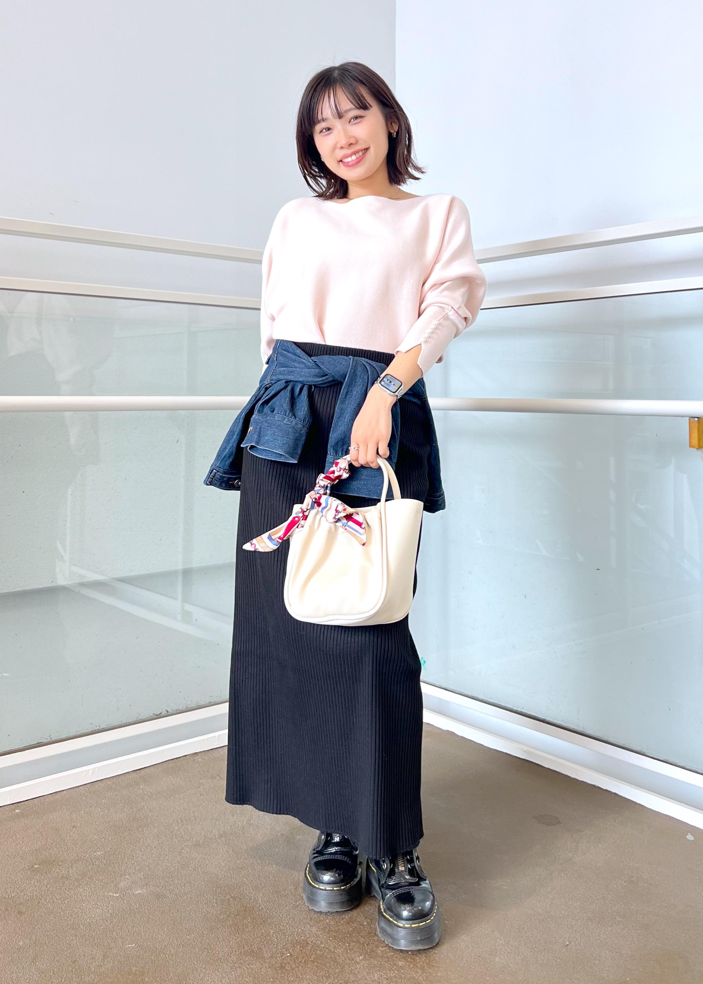 ROPE' PICNICの【洗濯機OK・アンチピリング】マシュマロ袖パールドルマンニットを使ったコーディネートを紹介します。｜Rakuten Fashion(楽天ファッション／旧楽天ブランドアベニュー)5369135