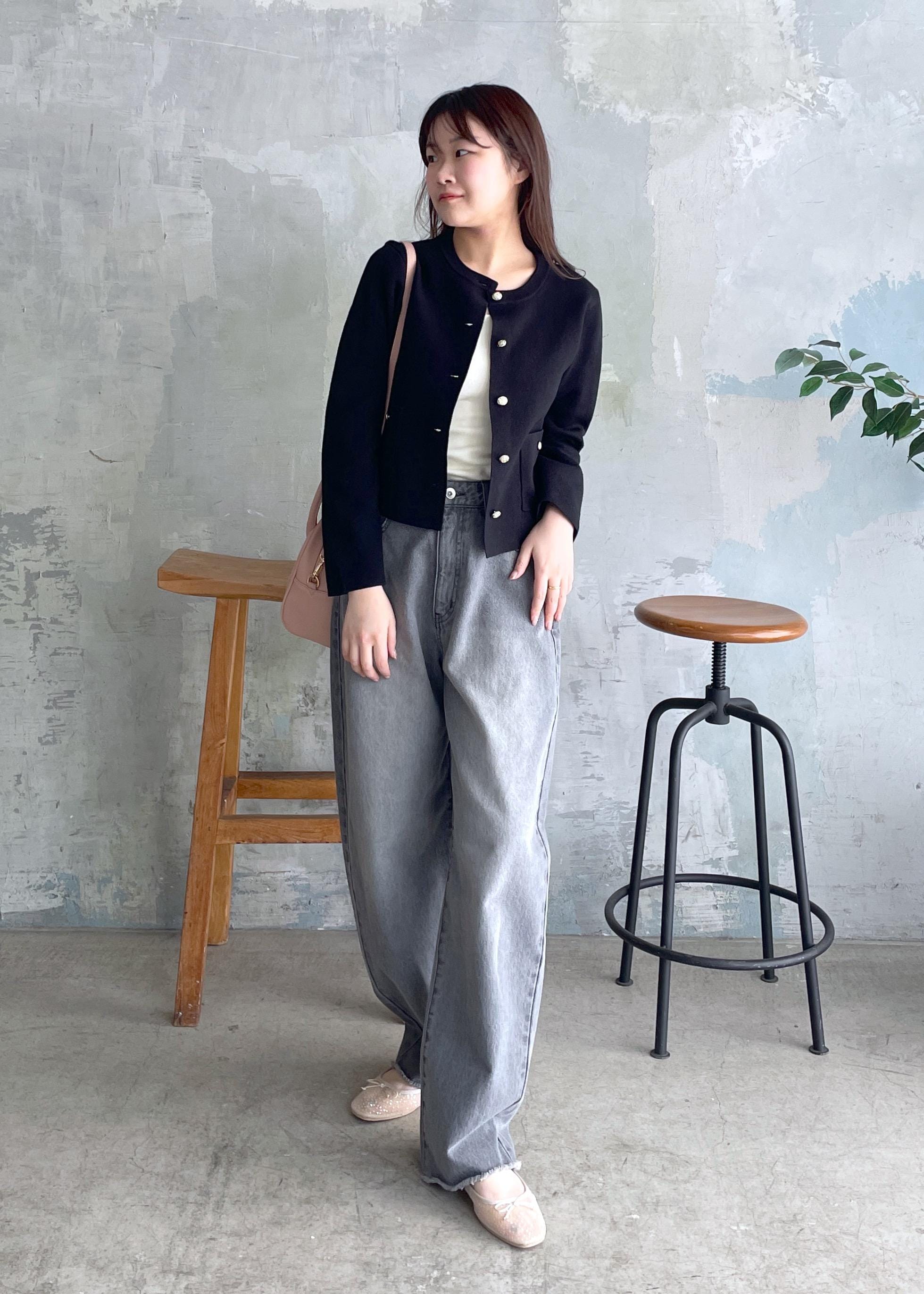 ROPE' PICNICのミラノリブ金ボタンニットカーディガンを使ったコーディネートを紹介します。｜Rakuten Fashion(楽天ファッション／旧楽天ブランドアベニュー)5369152