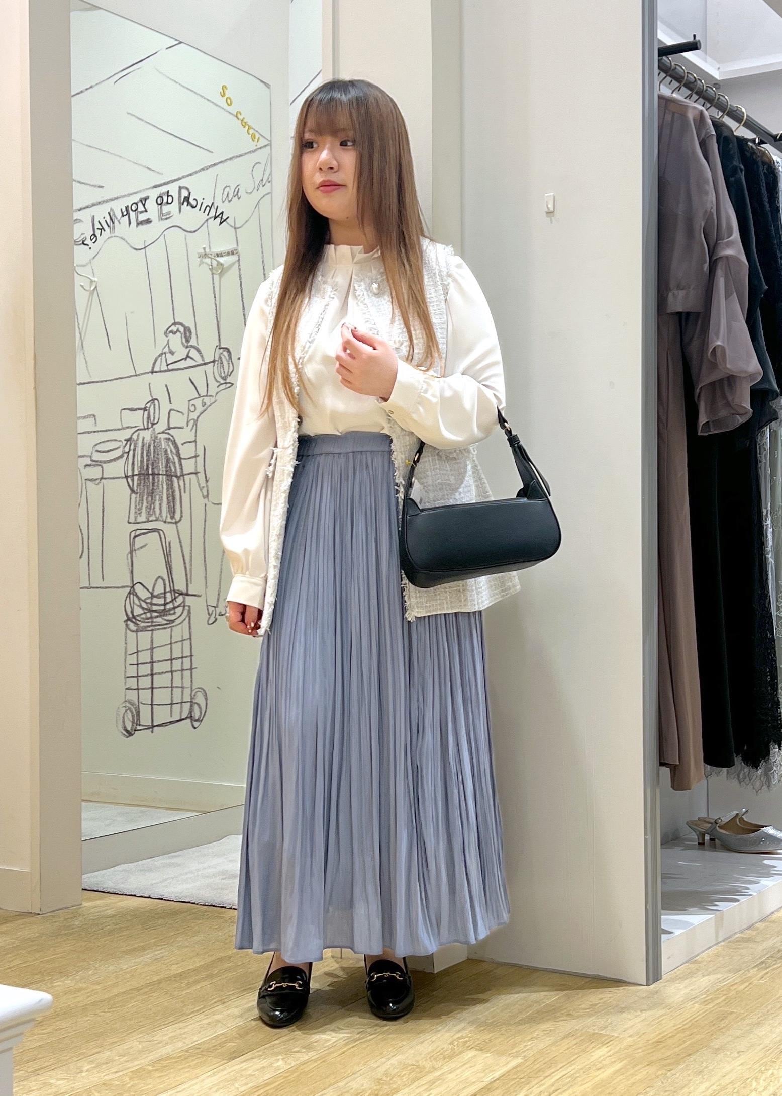 ROPE' PICNICのセレモニー・通勤対応/ツイードジレベストを使ったコーディネートを紹介します。｜Rakuten Fashion(楽天ファッション／旧楽天ブランドアベニュー)5369244