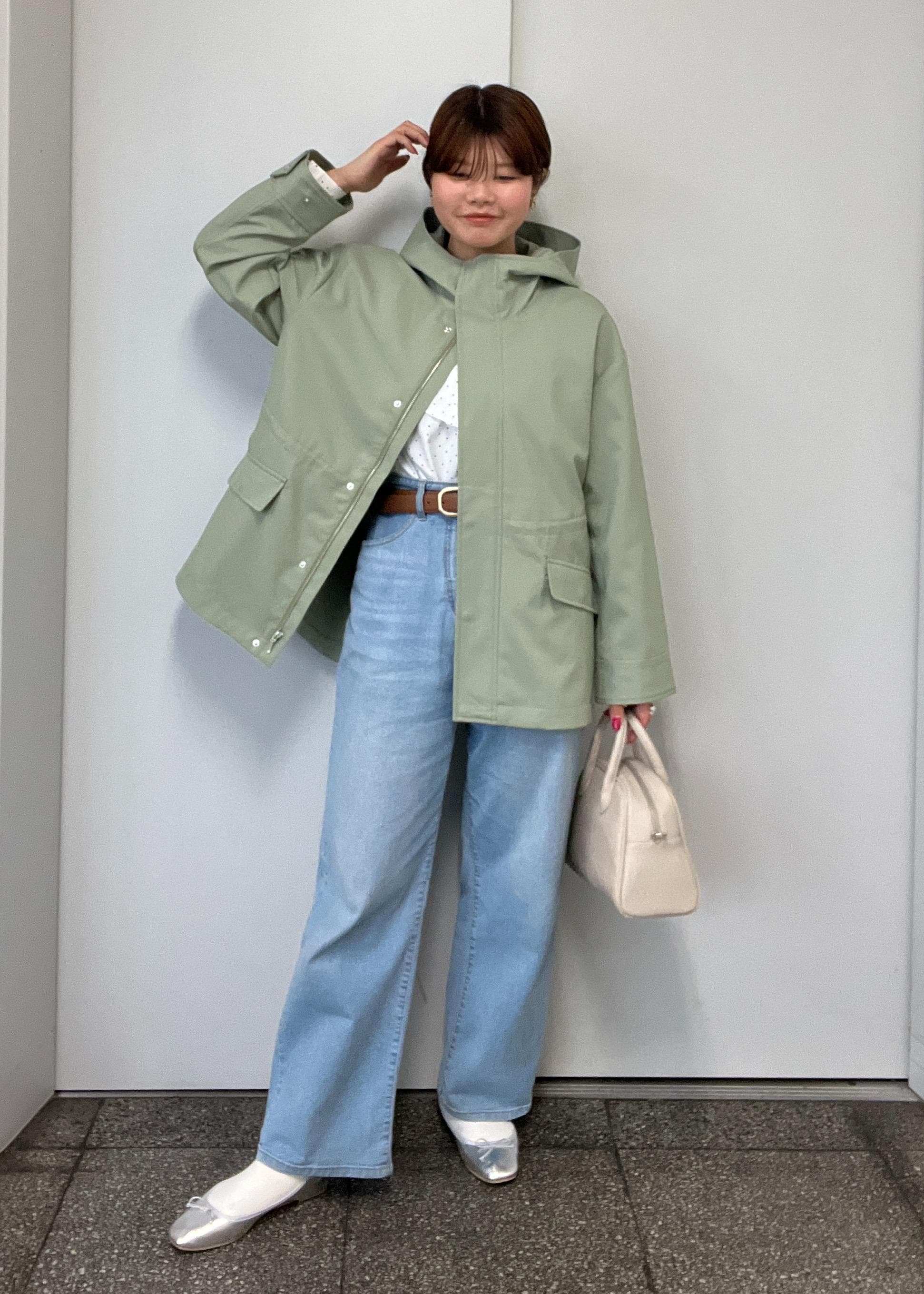 ROPE' PICNICの【花粉ガード・撥水加工】ミドル丈マウンテンパーカ スプリングコートを使ったコーディネートを紹介します。｜Rakuten Fashion(楽天ファッション／旧楽天ブランドアベニュー)5369220