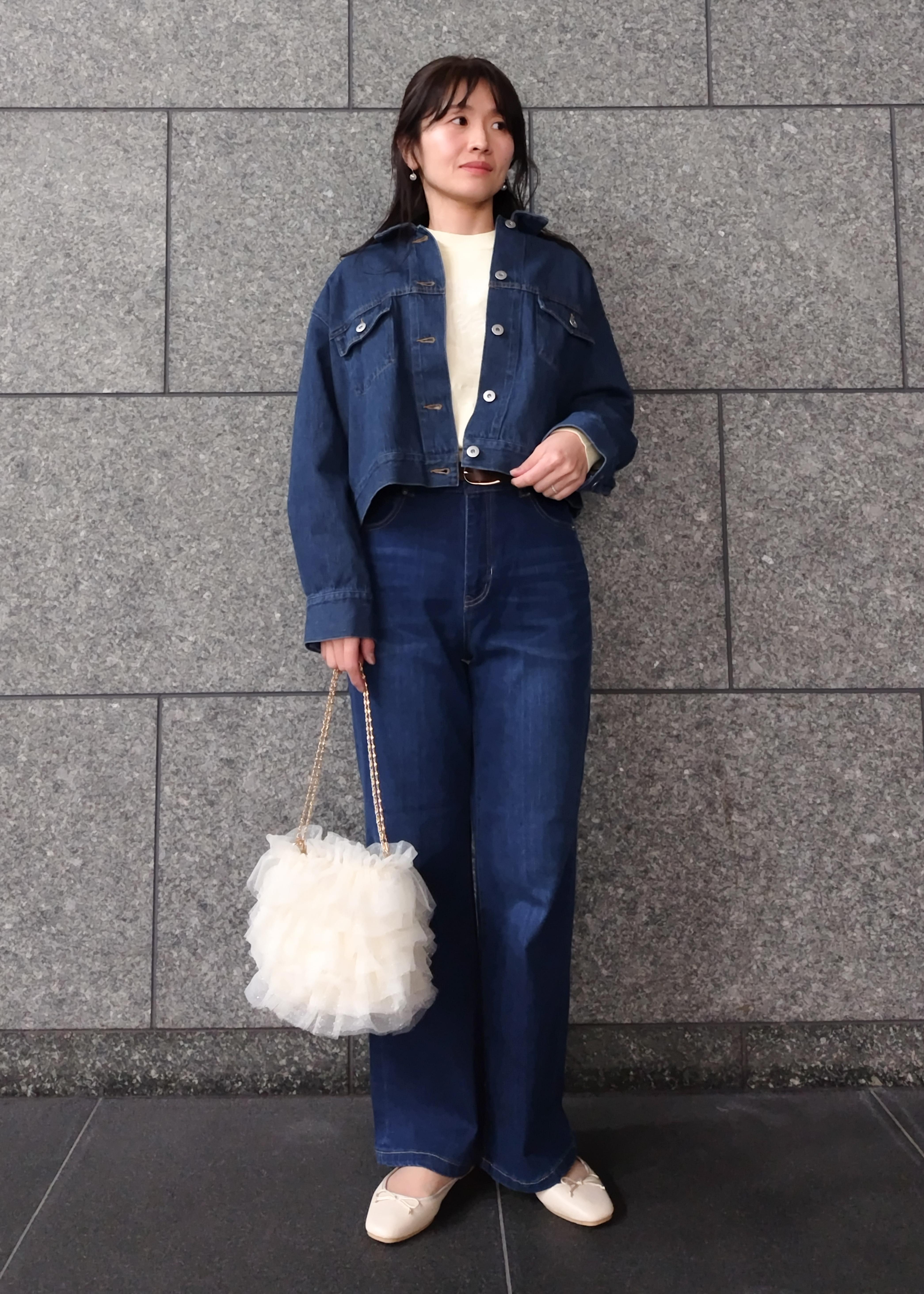 ROPE' PICNICのデニムジャケットを使ったコーディネートを紹介します。｜Rakuten Fashion(楽天ファッション／旧楽天ブランドアベニュー)5396128