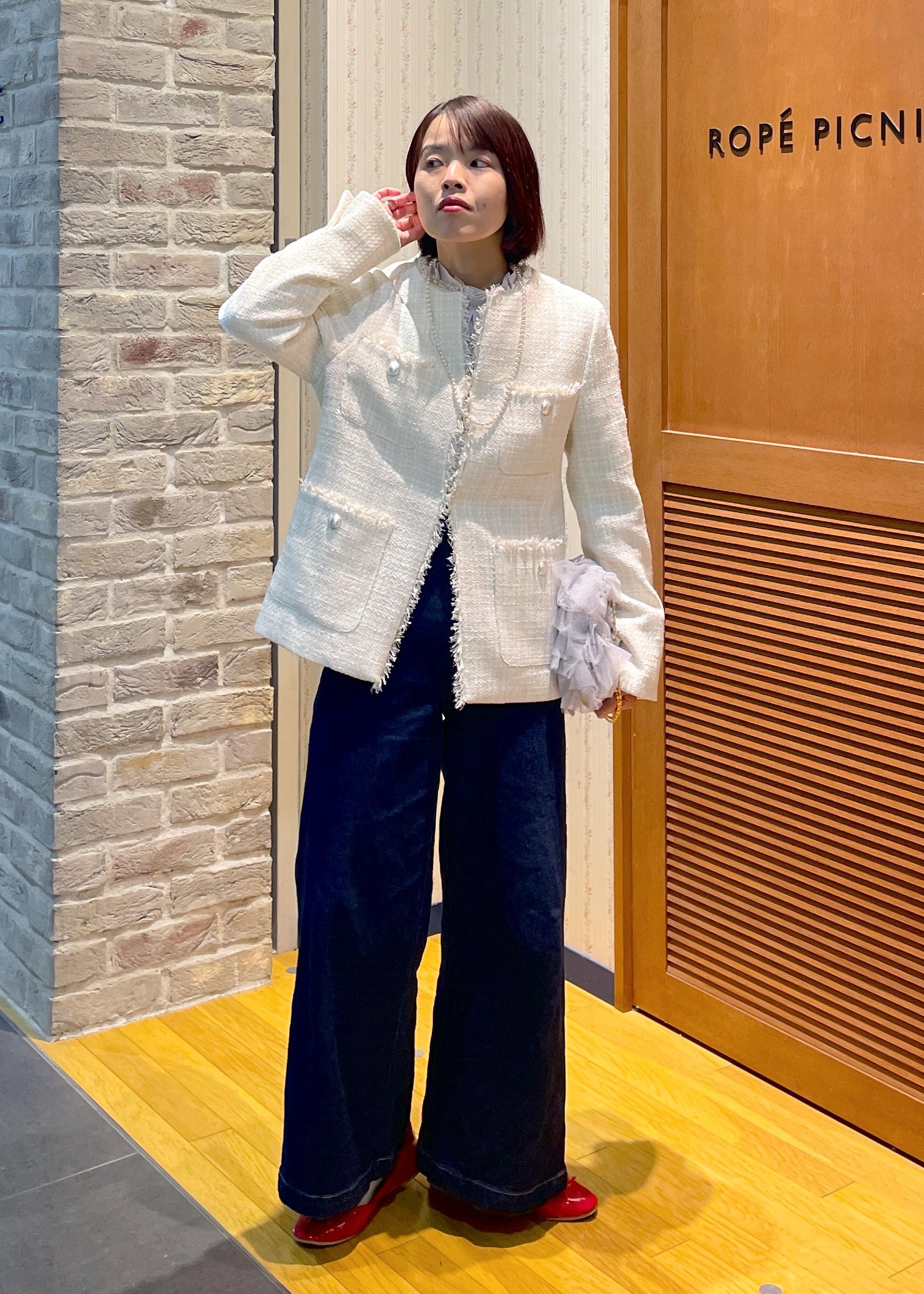 ROPE' PICNICのセレモニー・通勤対応/ツイードジャケット/リンクコーデを使ったコーディネートを紹介します。｜Rakuten Fashion(楽天ファッション／旧楽天ブランドアベニュー)5396369