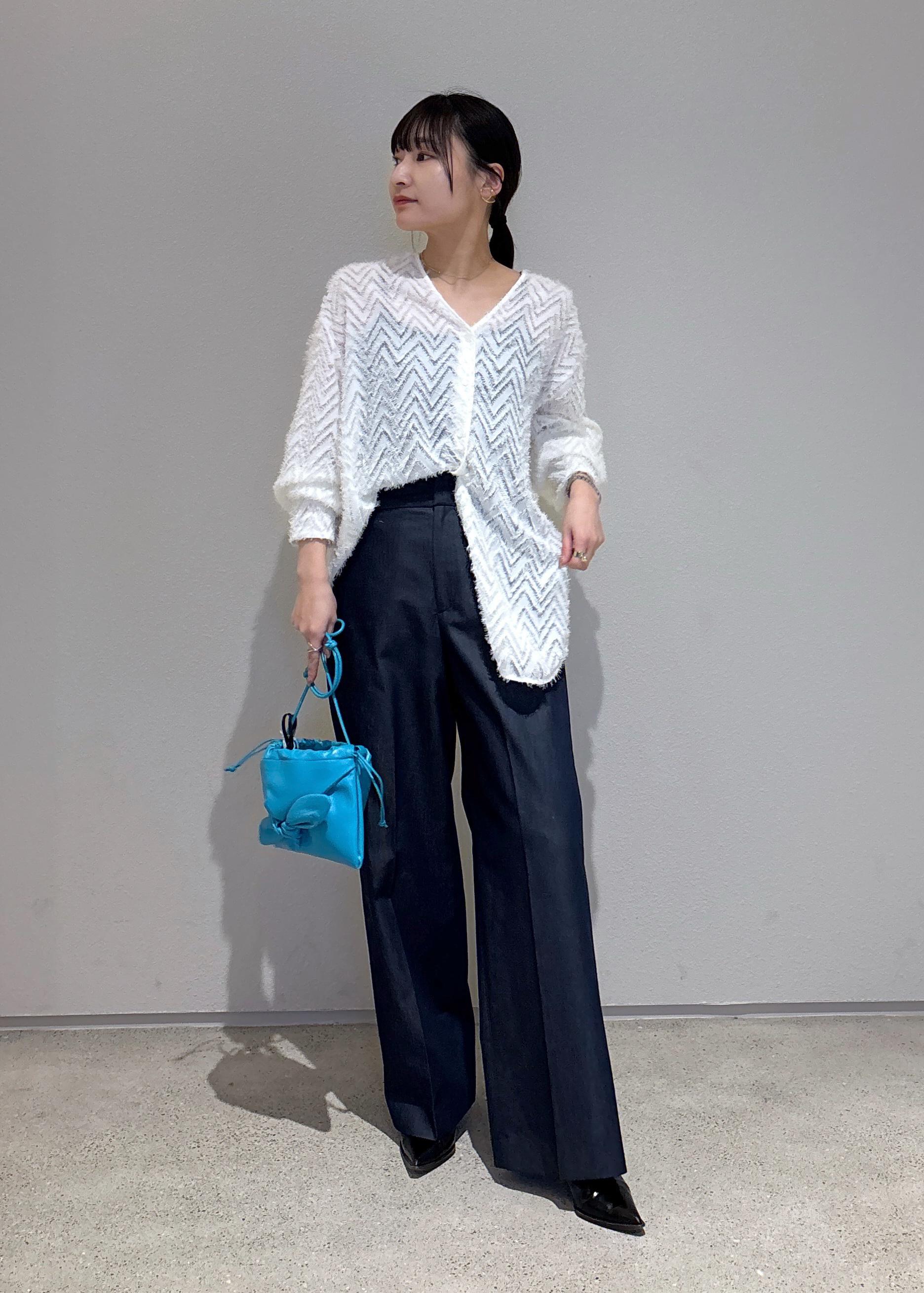 ROPE'のコットンライクスタイルアップパンツを使ったコーディネートを紹介します。｜Rakuten Fashion(楽天ファッション／旧楽天ブランドアベニュー)5395886