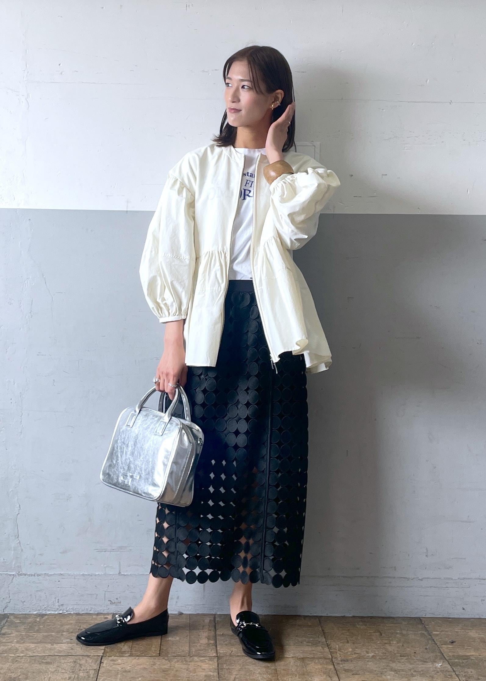 ADAM ET ROPE' | 【再入荷・新色追加・サステナブル】ペプラムジップ