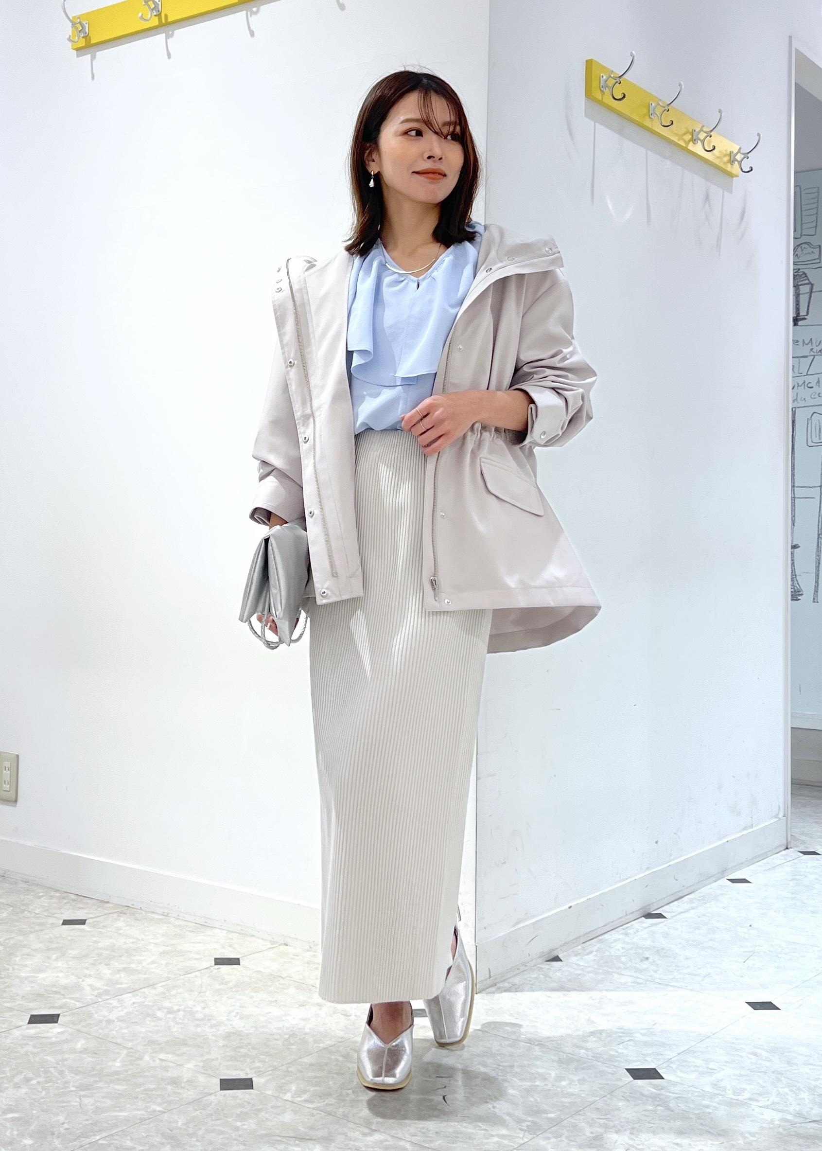 ROPE' PICNICの【花粉ガード・撥水加工】ミドル丈マウンテンパーカ スプリングコートを使ったコーディネートを紹介します。｜Rakuten Fashion(楽天ファッション／旧楽天ブランドアベニュー)5436008