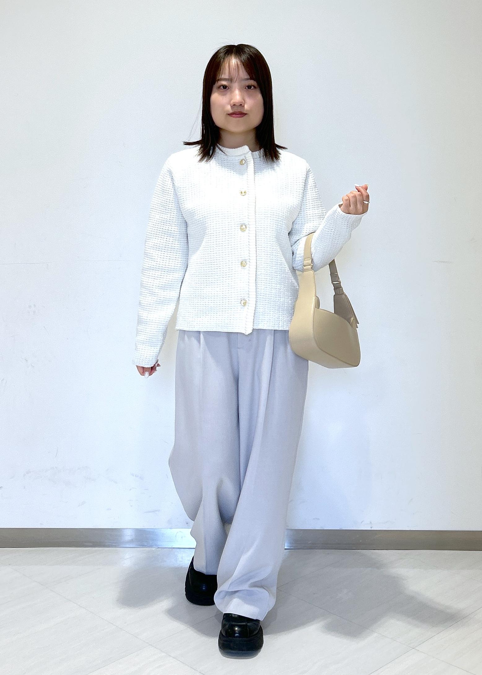 ROPE' PICNICのゴールドボタンサマーツイードカーディジャケットを使ったコーディネートを紹介します。｜Rakuten Fashion(楽天ファッション／旧楽天ブランドアベニュー)5436179