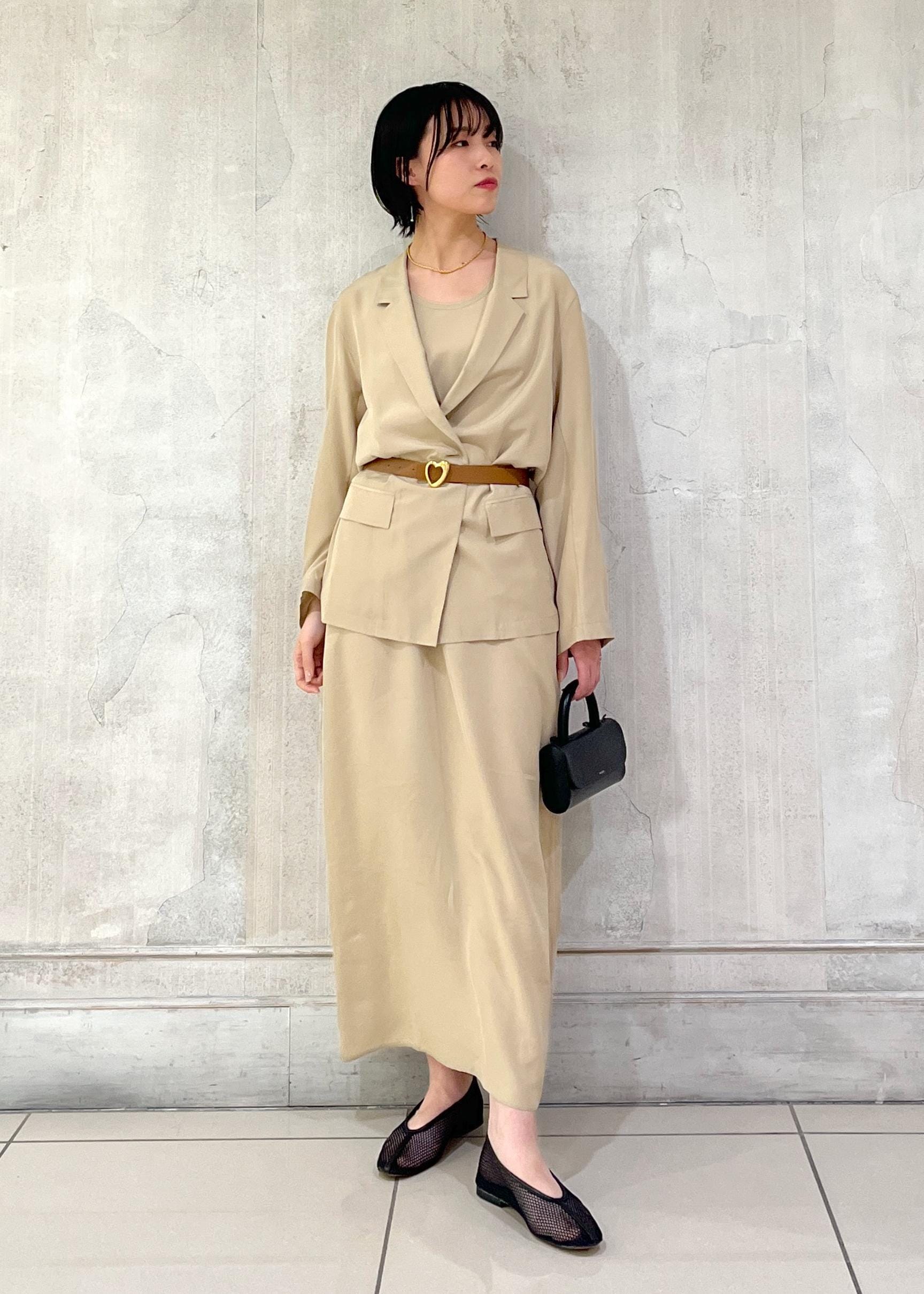 SALON adam et rope' | [25SS]GENTLE SILK ジャケット【セットアップ