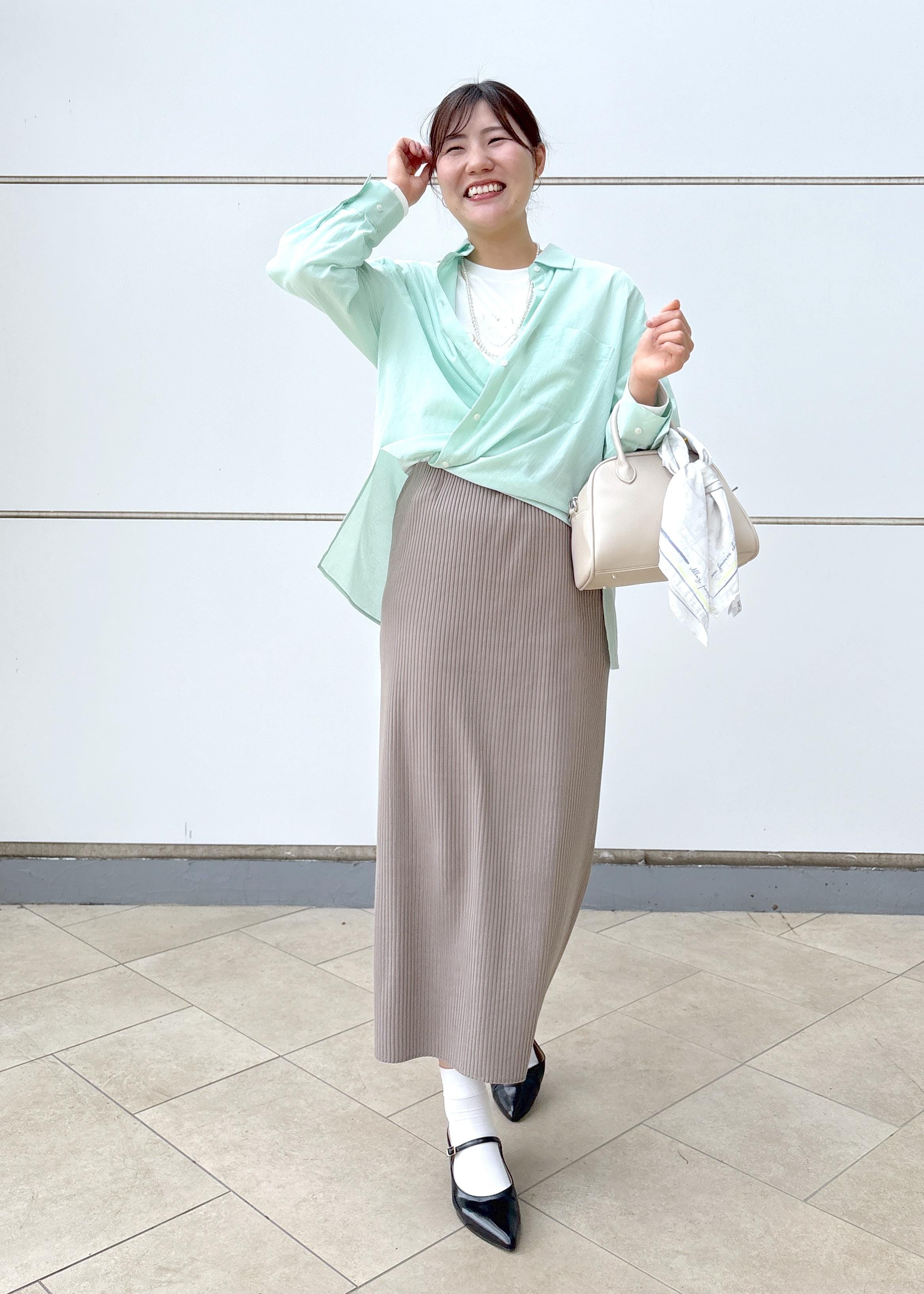 ROPE' PICNICのRENU/アソートロゴロングTシャツを使ったコーディネートを紹介します。｜Rakuten Fashion(楽天ファッション／旧楽天ブランドアベニュー)5436690