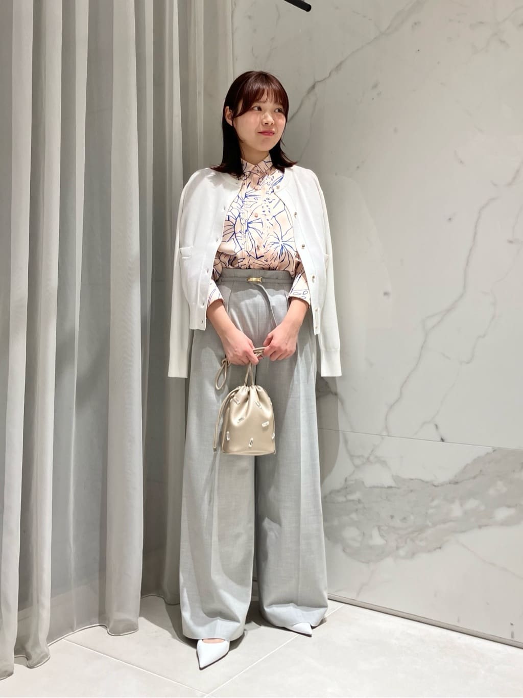 allureville | ◇ポケットクルーカーディガン | Rakuten Fashion(楽天