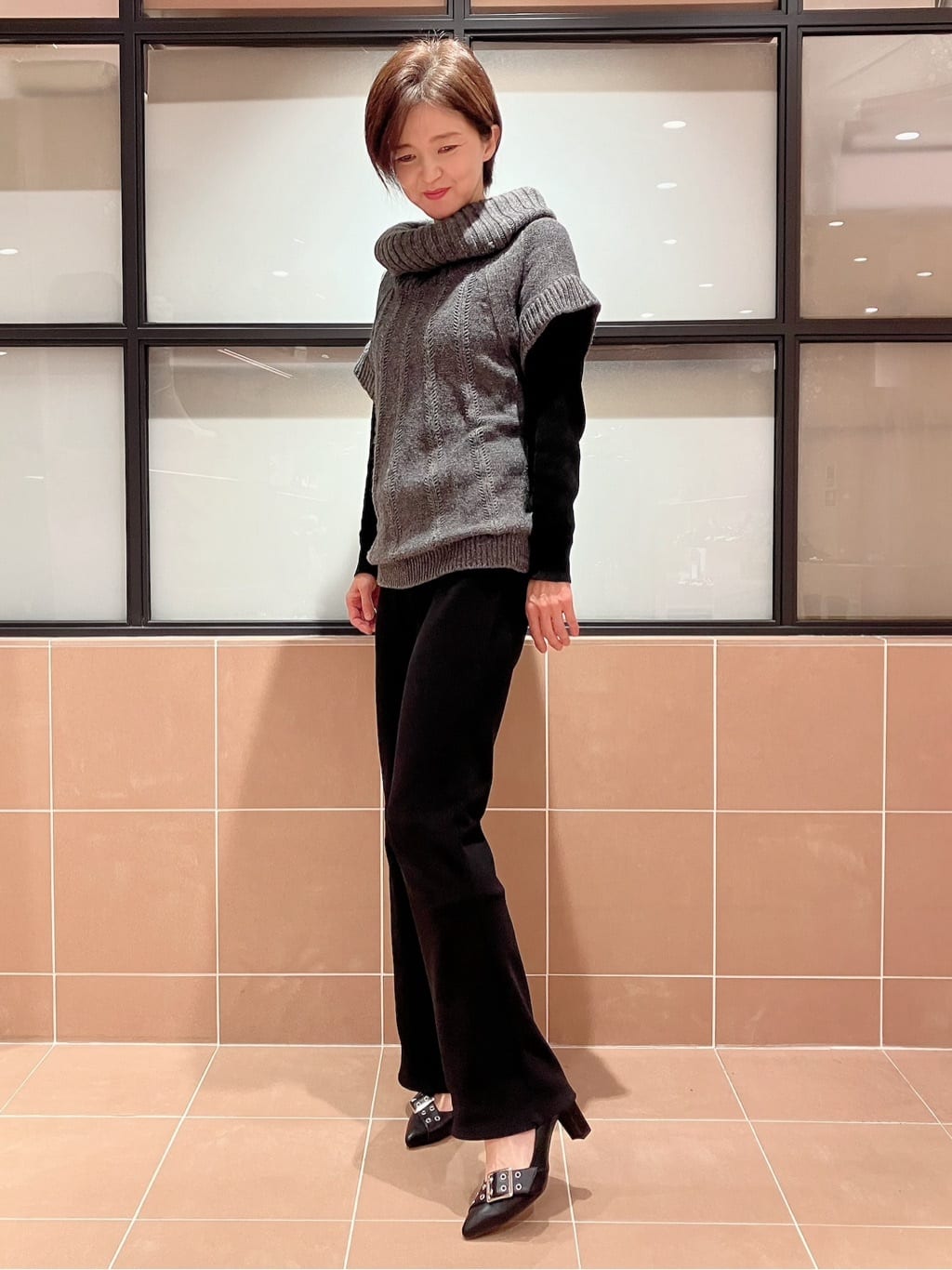 ESPERANZAのバックルベルトパンプスを使ったコーディネートを紹介します。｜Rakuten Fashion(楽天ファッション／旧楽天ブランドアベニュー)5313717