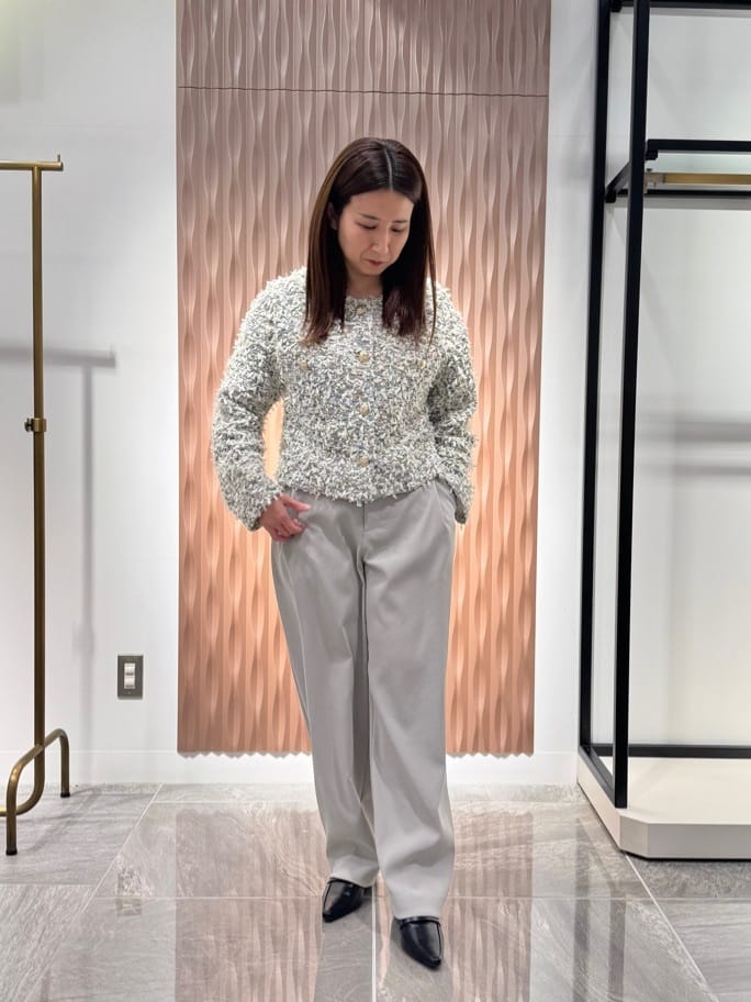 Vinのサイドタックカーブスラックスを使ったコーディネートを紹介します。｜Rakuten Fashion(楽天ファッション／旧楽天ブランドアベニュー)5315390