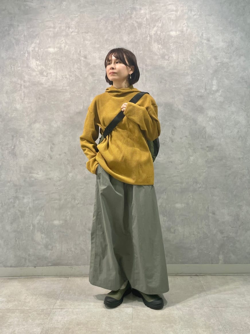 Snow PeakのDry Waffle Hoodieを使ったコーディネートを紹介します。｜Rakuten Fashion(楽天ファッション／旧楽天ブランドアベニュー)5315592