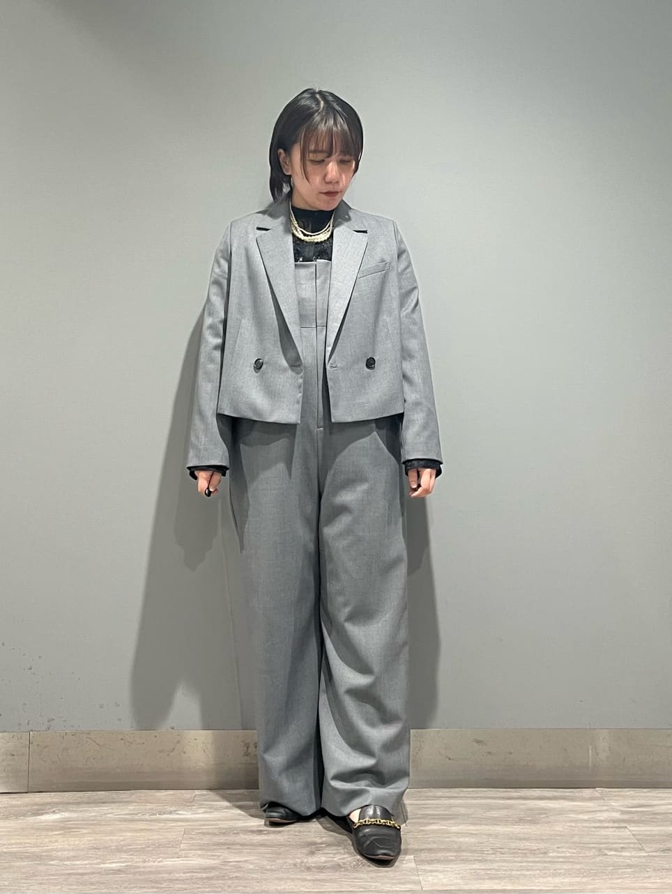 グリーンレーベルリラクシングツイルクロップド ジャケット