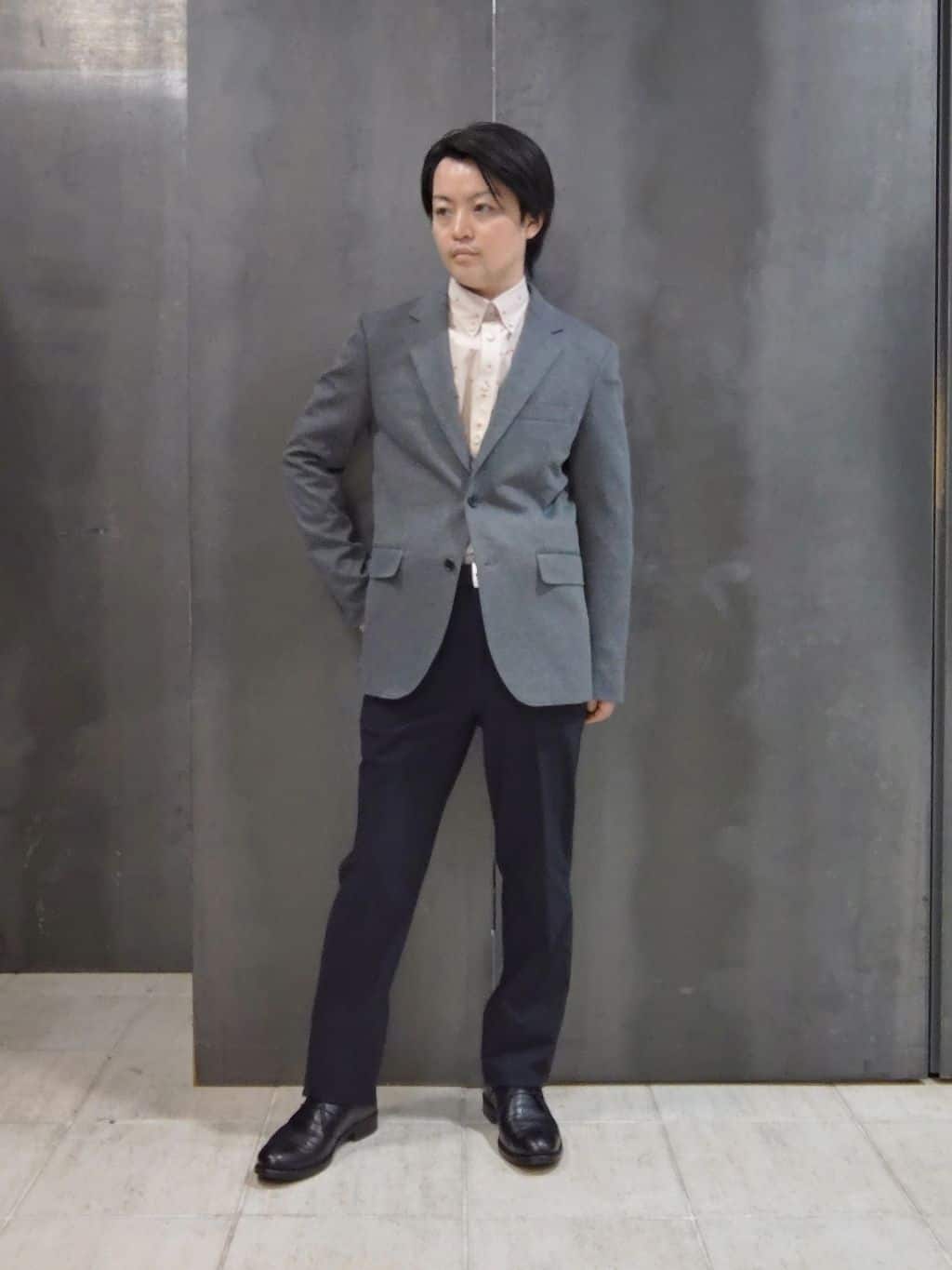 TAKEO KIKUCHIのメランジ ハニカム ストレッチ ジャケットを使ったコーディネートを紹介します。｜Rakuten Fashion(楽天ファッション／旧楽天ブランドアベニュー)5319516