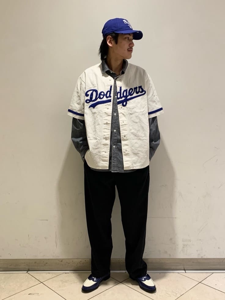 JOURNAL STANDARD｜MLB DODGERS COTTON BASEBALL S/S | Rakuten