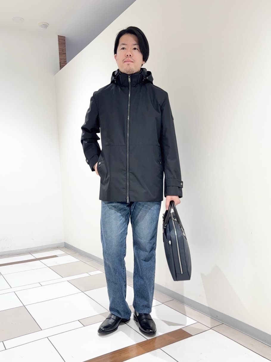 TAKEO KIKUCHIの【ライトアウター】ドビー エレクティブ シェルブルゾンを使ったコーディネートを紹介します。｜Rakuten Fashion(楽天ファッション／旧楽天ブランドアベニュー)5323155