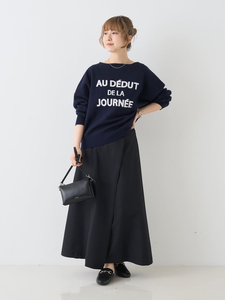 Rouge vif la cle | 【セットアップ対応】巻風ロングスカート
