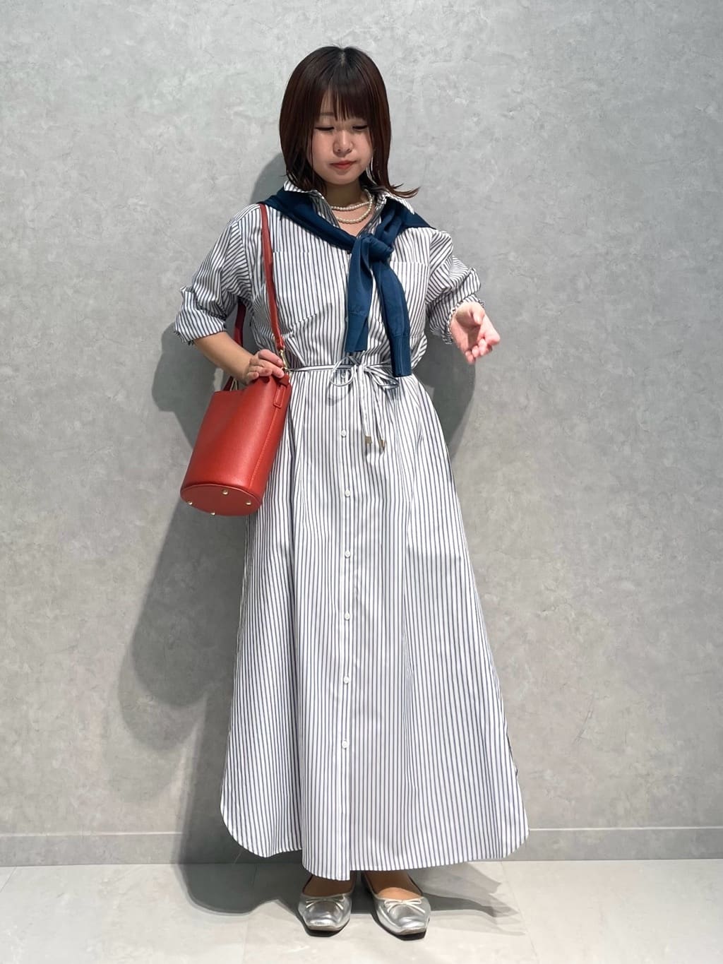 DOUX ARCHIVES | ストライプシャツワンピース | Rakuten Fashion(楽天