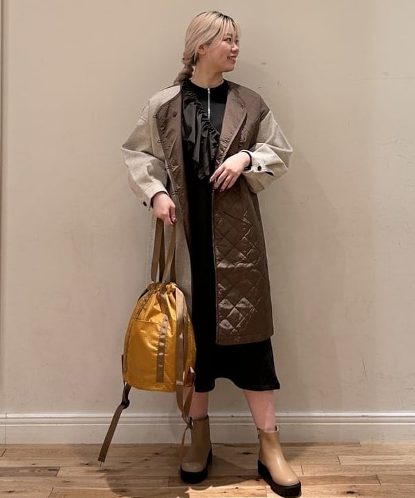 BEAMS HEARTの配色 キルティングコートを使ったコーディネートを紹介します。｜Rakuten Fashion(楽天ファッション／旧楽天ブランドアベニュー)5329863
