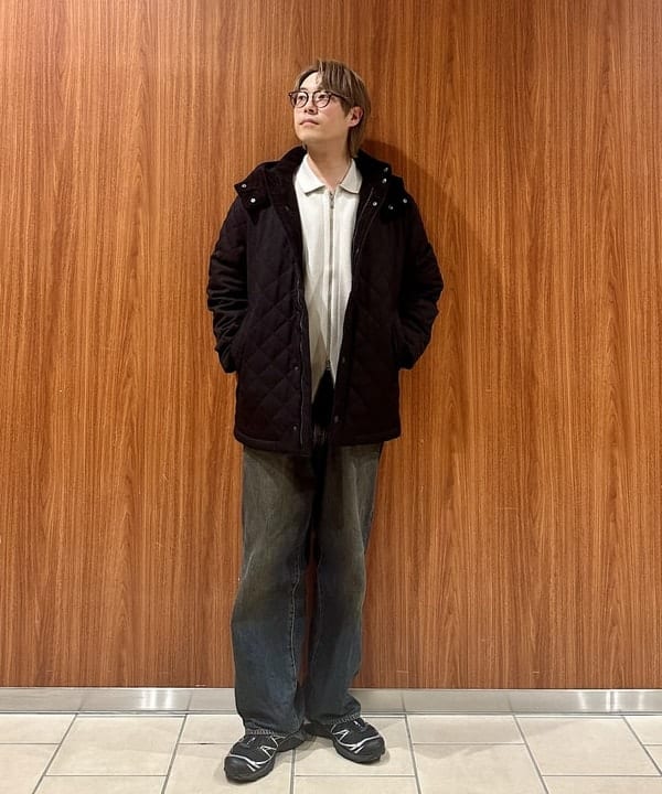 BEAMS HEART | BEAMS HEART｜フーディースタンド キルト コート