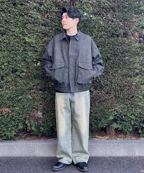 BEAMS HEARTのカタアゼ ビッグ クルーネック ニット 25SSを使ったコーディネートを紹介します。｜Rakuten Fashion(楽天ファッション／旧楽天ブランドアベニュー)5330086