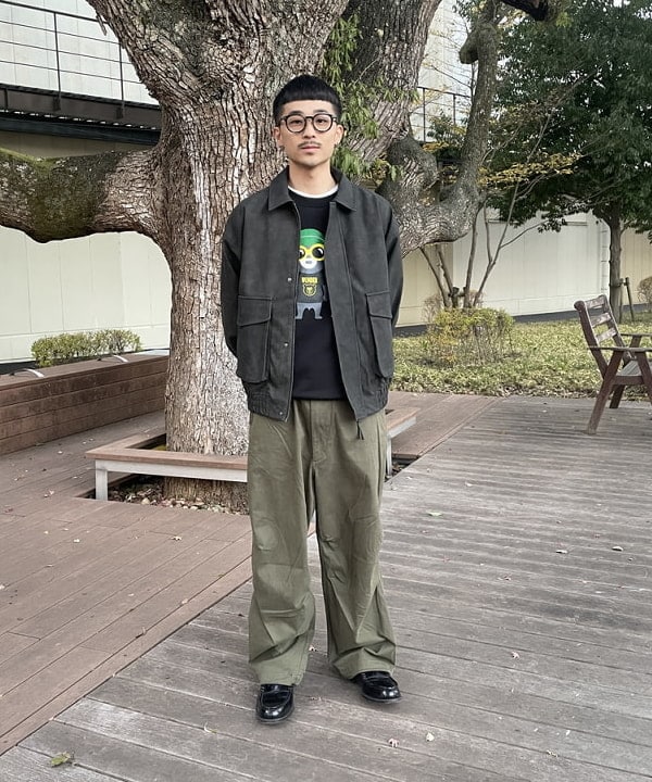 BEAMS Tの【SPECIAL PRICE】グランジ ベアー スウェット クルーネックを使ったコーディネートを紹介します。｜Rakuten Fashion(楽天ファッション／旧楽天ブランドアベニュー)5330196