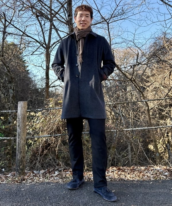 BEAMS HEARTの【定番ベーシック・ギフト】ケーブル クルーネック ニットを使ったコーディネートを紹介します。｜Rakuten Fashion(楽天ファッション／旧楽天ブランドアベニュー)5330238