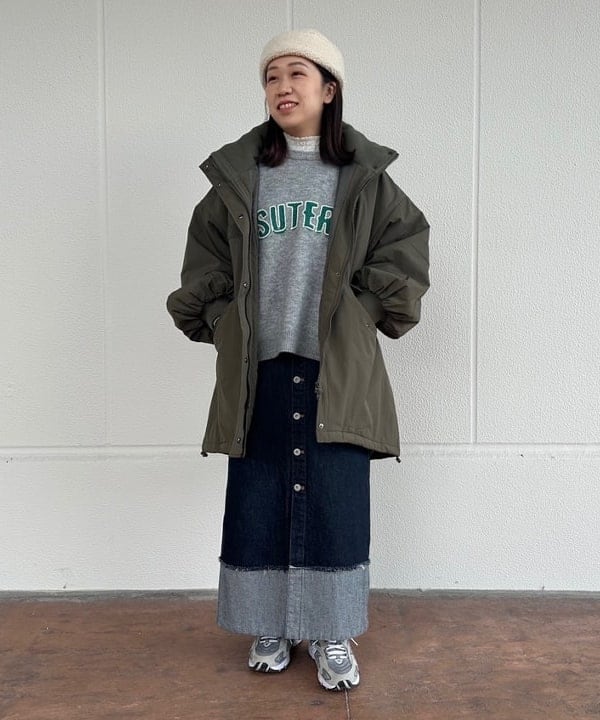 BEAMS HEARTのシャーリング ハイネック ブラウスを使ったコーディネートを紹介します。｜Rakuten Fashion(楽天ファッション／旧楽天ブランドアベニュー)5330251