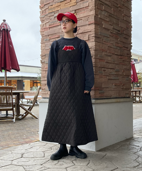 BEAMS HEARTのコーデュロイ エンブレム ベースボール キャップを使ったコーディネートを紹介します。｜Rakuten Fashion(楽天ファッション／旧楽天ブランドアベニュー)5330463