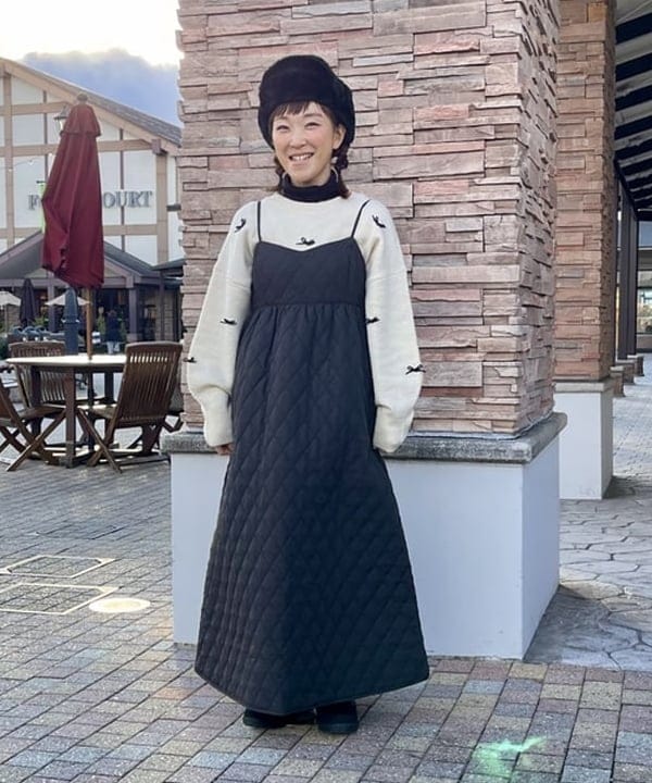 BEAMS HEARTのリボン ニットプルオーバー(手洗い可能)を使ったコーディネートを紹介します。｜Rakuten Fashion(楽天ファッション／旧楽天ブランドアベニュー)5330558